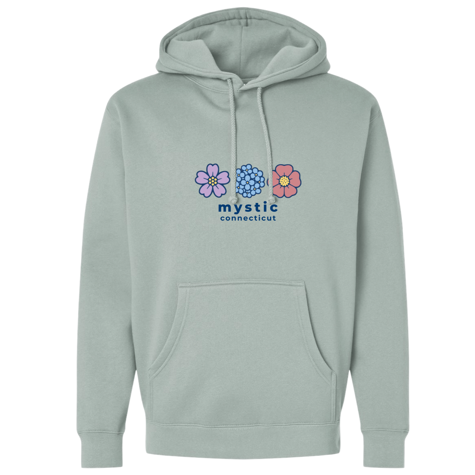 Cape Cod Clothing Company Mystic Summer Bloom Midweight Fleece Hoodie