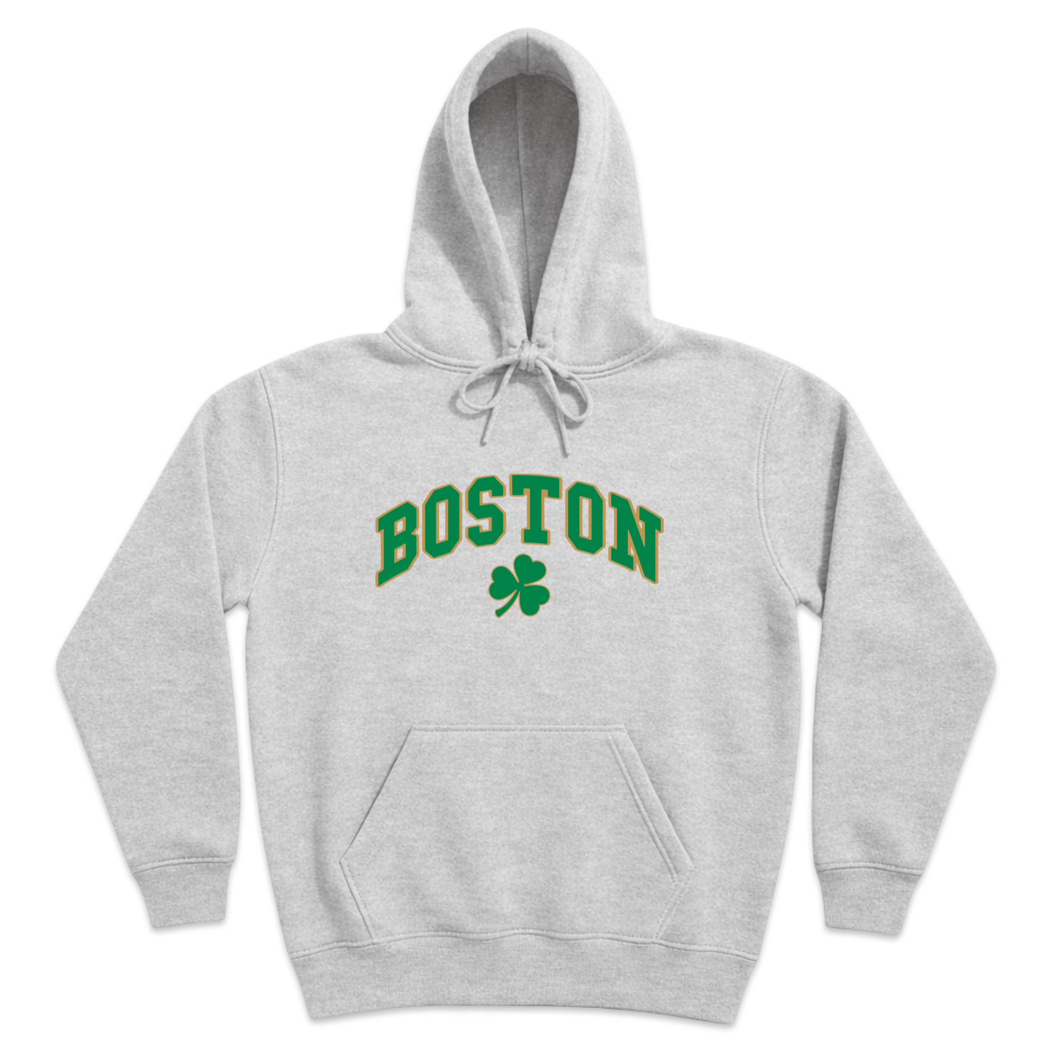Cape Cod Clothing Company Boston Vintage Shamrock Soft Fleece Hoodie