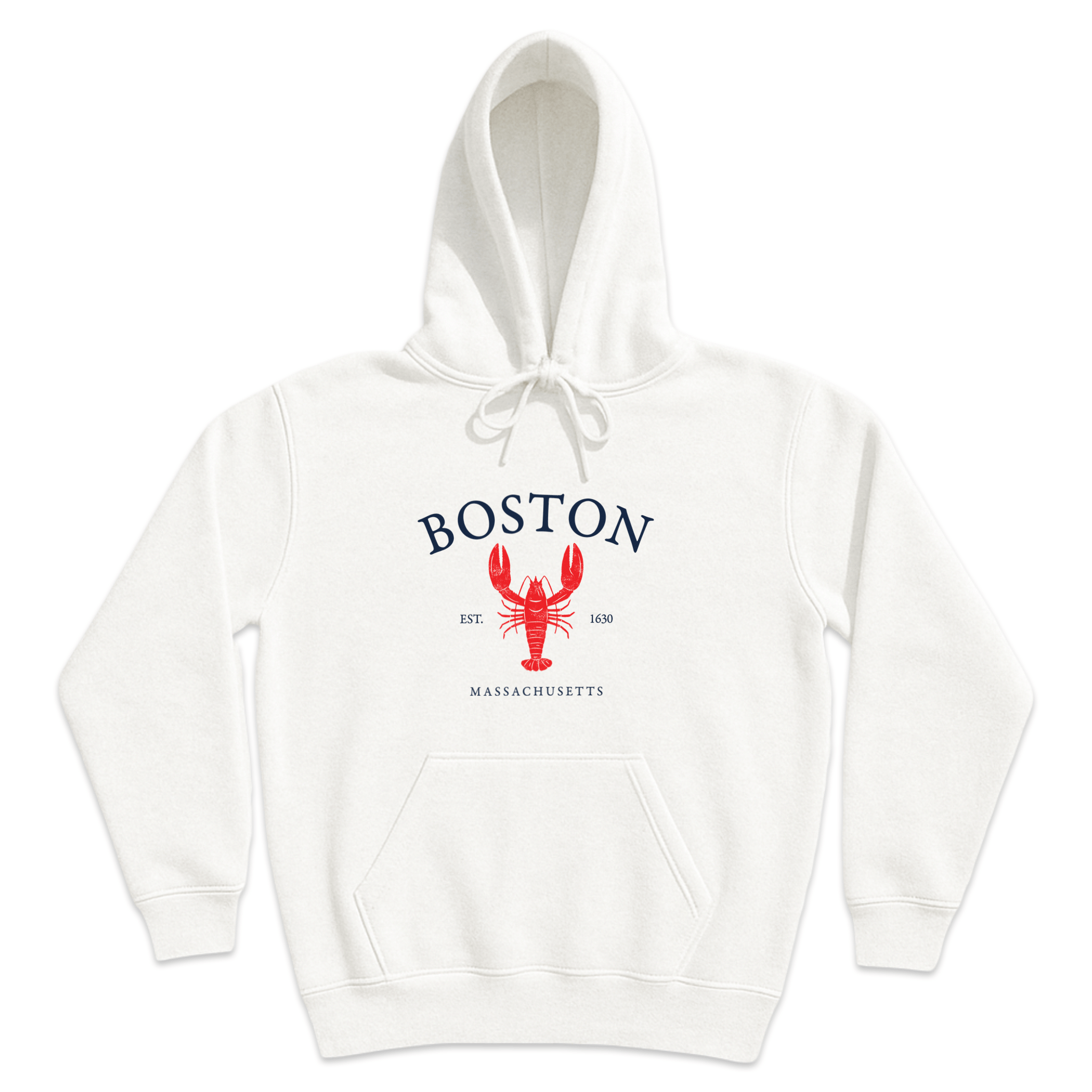 Cape Cod Clothing Company Boston Vintage Lobster Soft Fleece Hoodie