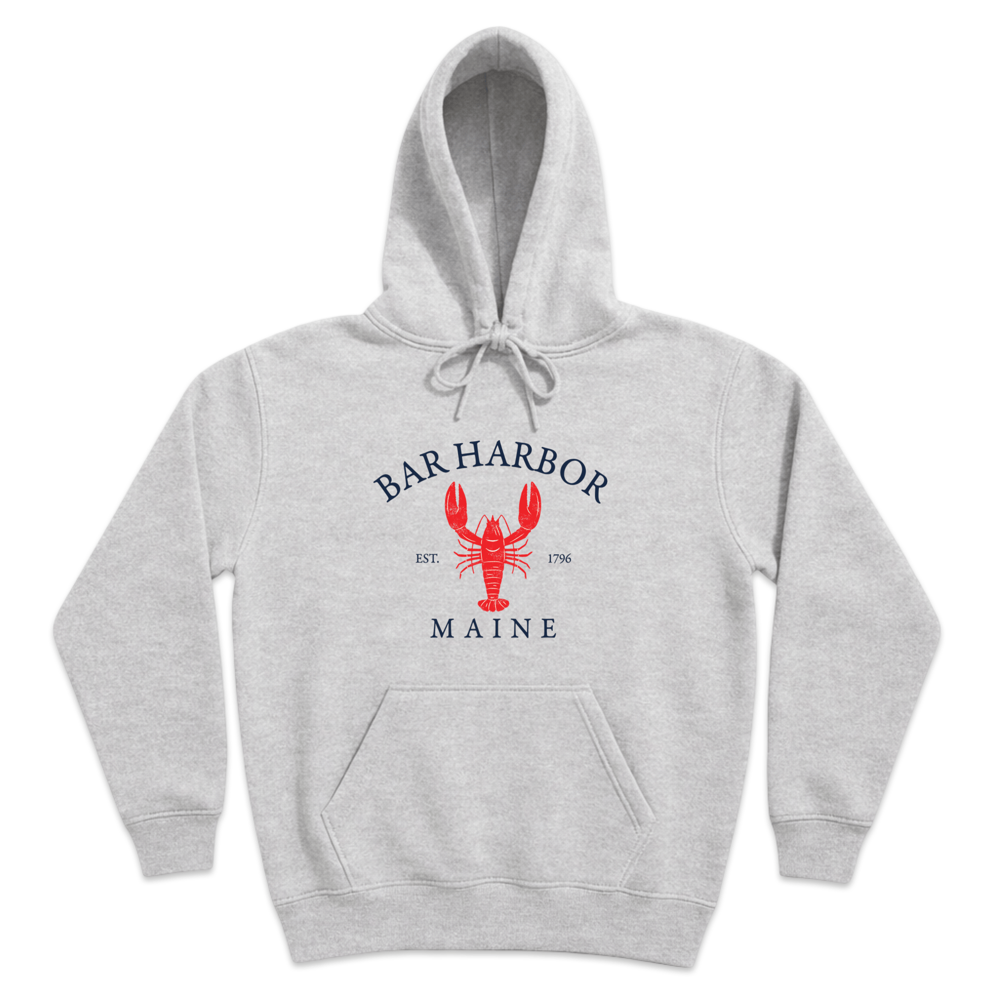 Cape Cod Clothing Company Bar Harbor Vintage Lobster Soft Fleece Hoodie