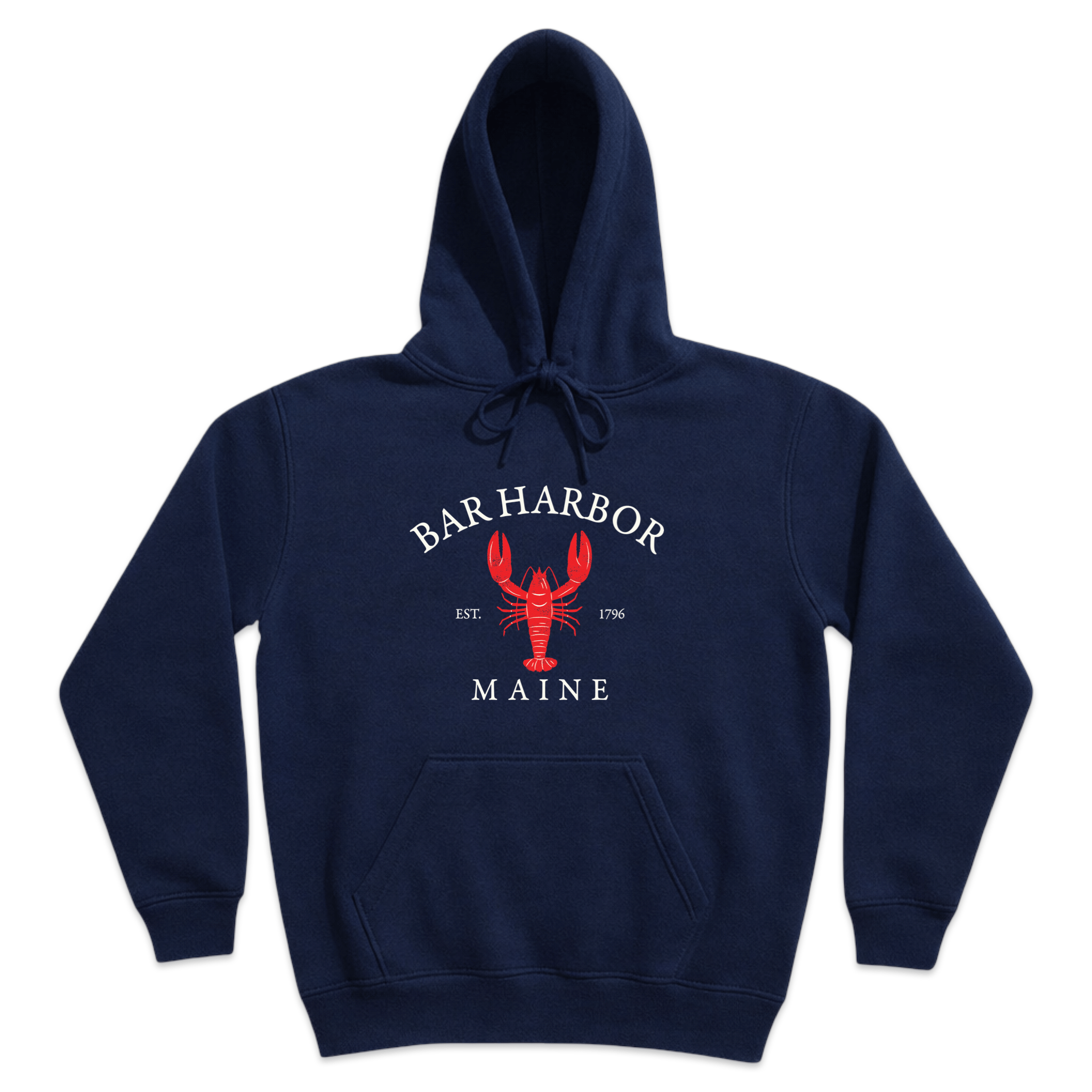 Cape Cod Clothing Company Bar Harbor Vintage Lobster Soft Fleece Hoodie