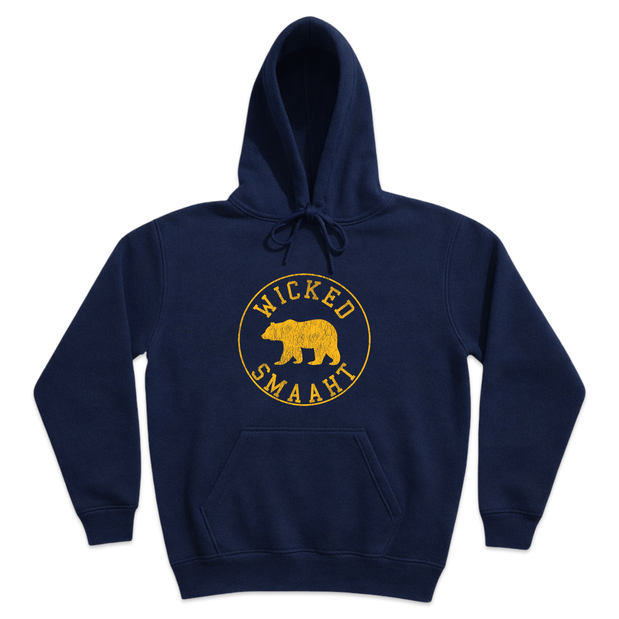 Cape Cod Clothing Company Wicked Smaaht Legacy Bear Soft Fleece Hoodie