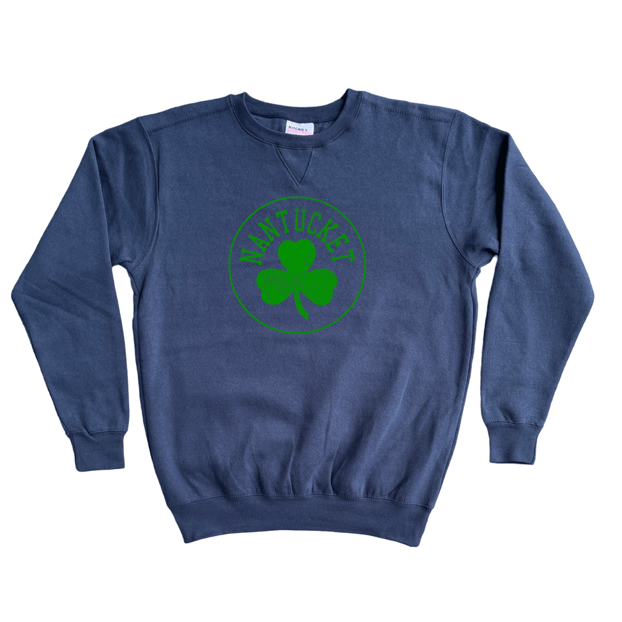Cape Cod Clothing Company Nantucket Legacy Shamrock Fleece Crewneck