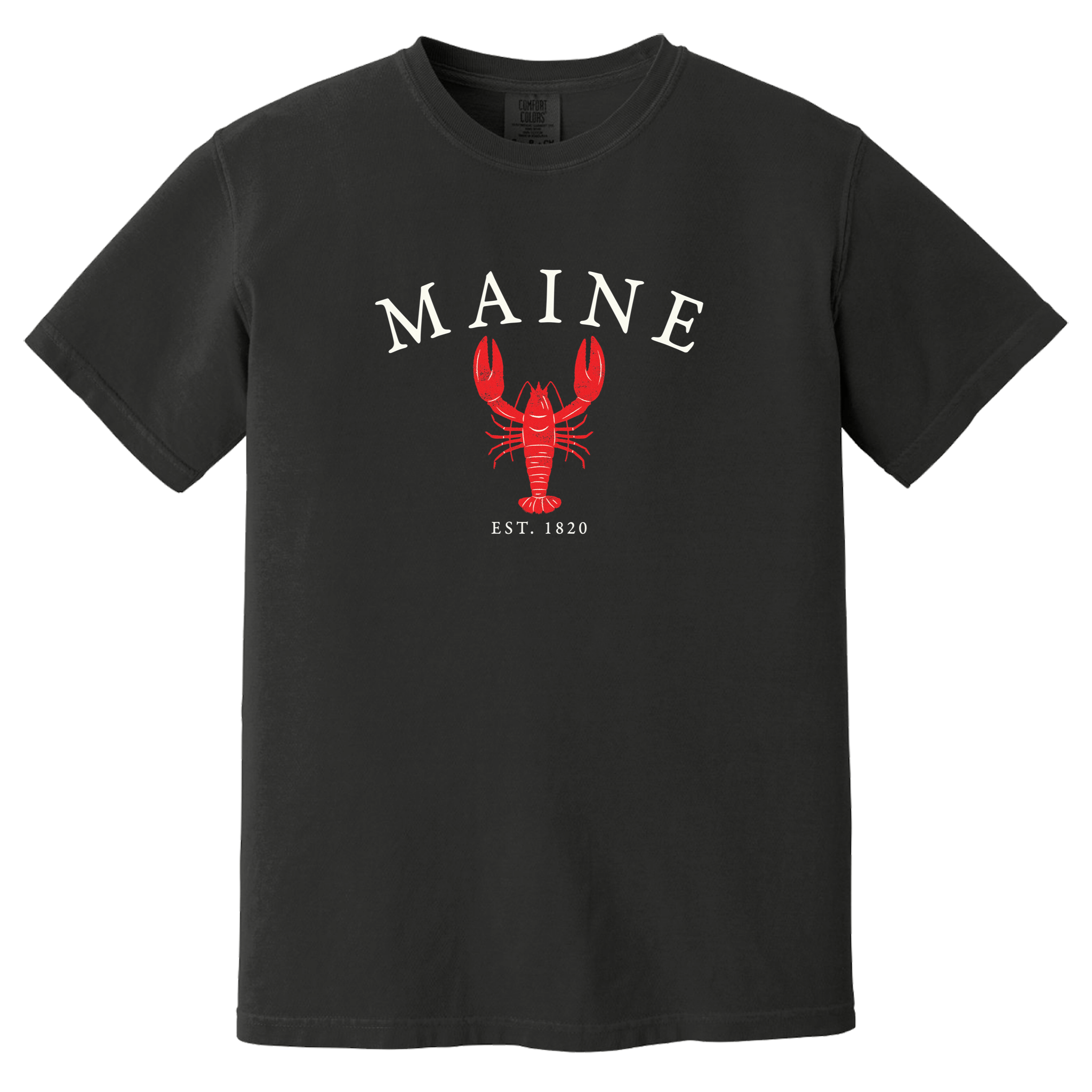 Cape Cod Clothing Company Maine Vintage Lobster Comfort Colors T-Shirt - Clearance