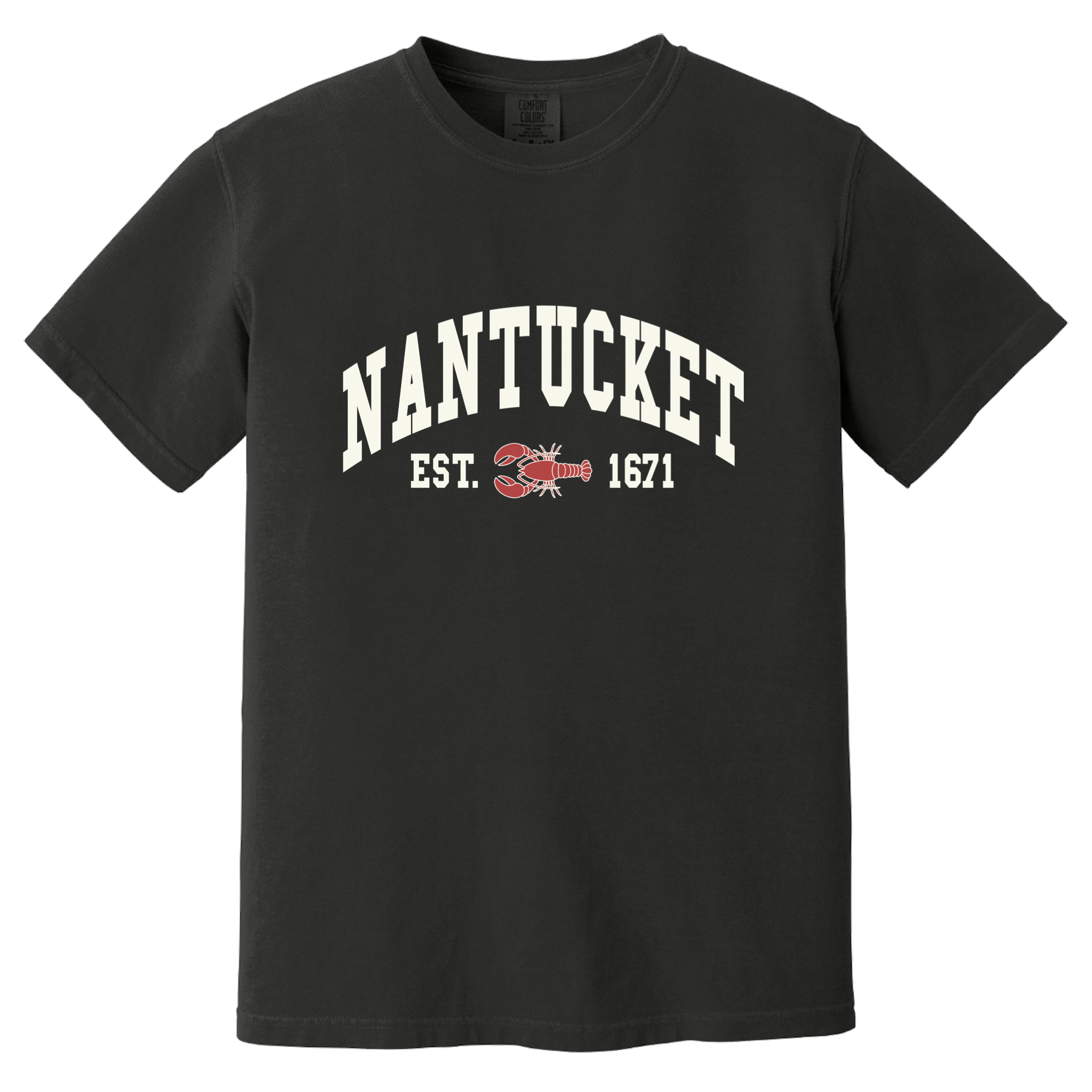 Cape Cod Clothing Company Nantucket Lobster Comfort Colors T-Shirt - Clearance