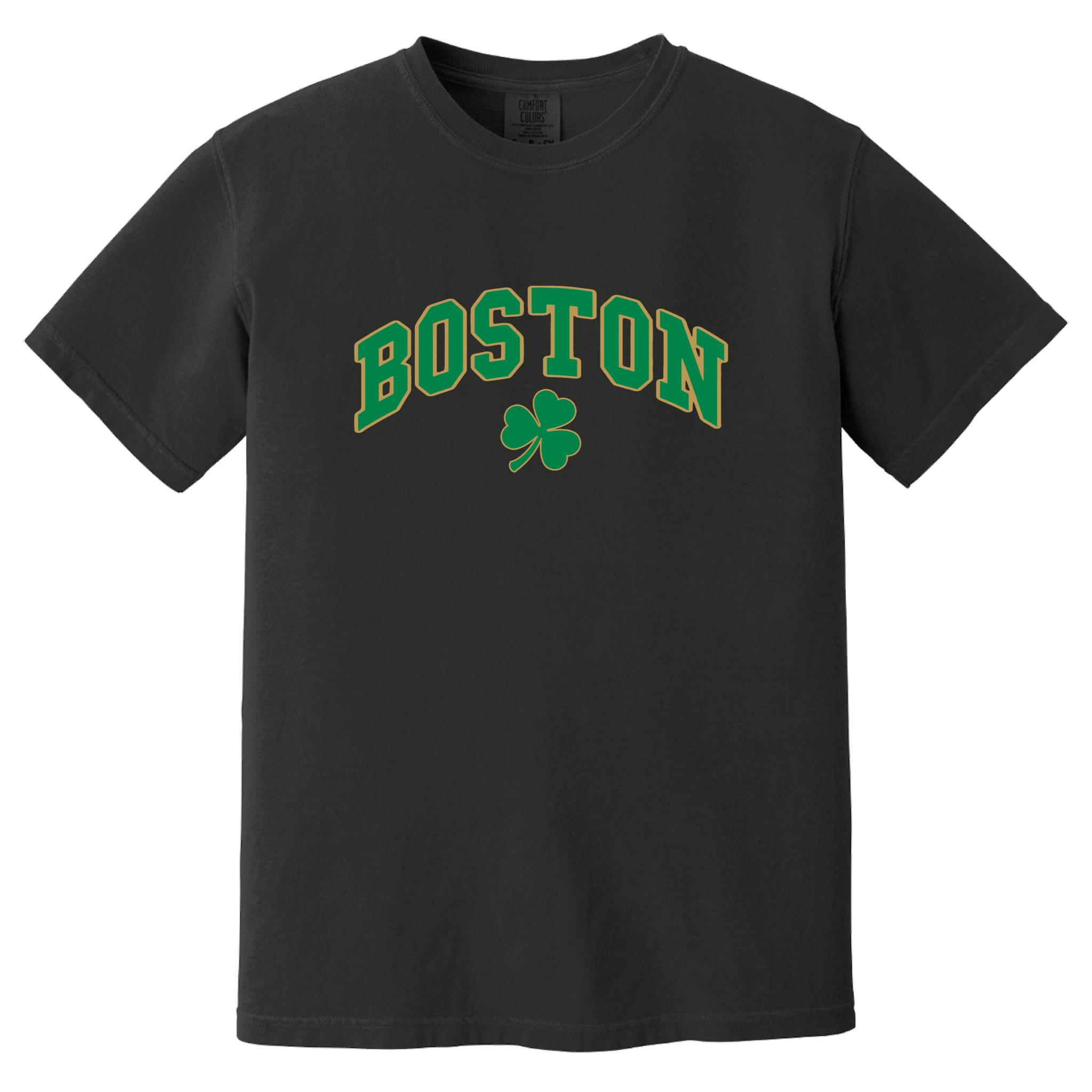 Cape Cod Clothing Company Boston Vintage Shamrock Comfort Colors T-Shirt - Clearance
