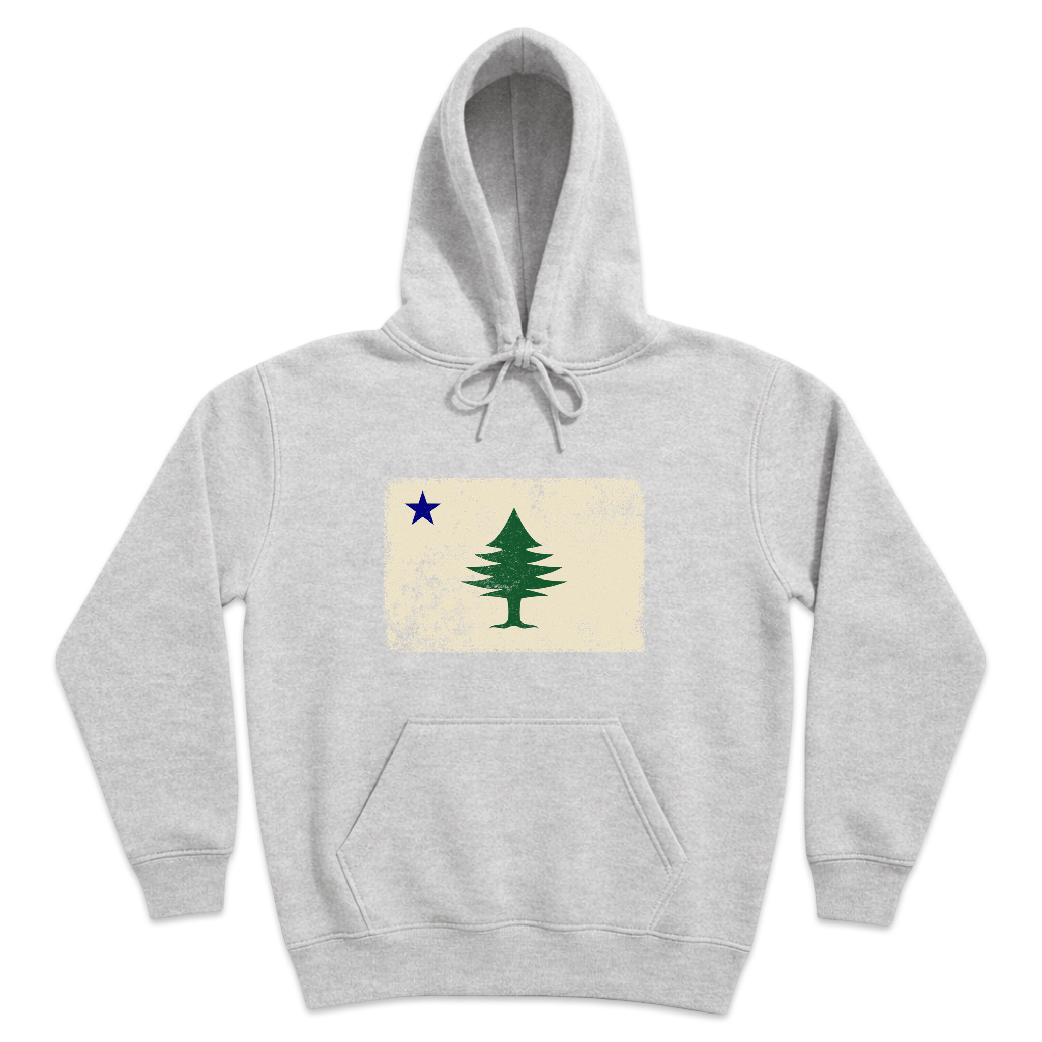 Cape Cod Clothing Company Classic Maine Flag Soft Fleece Hoodie