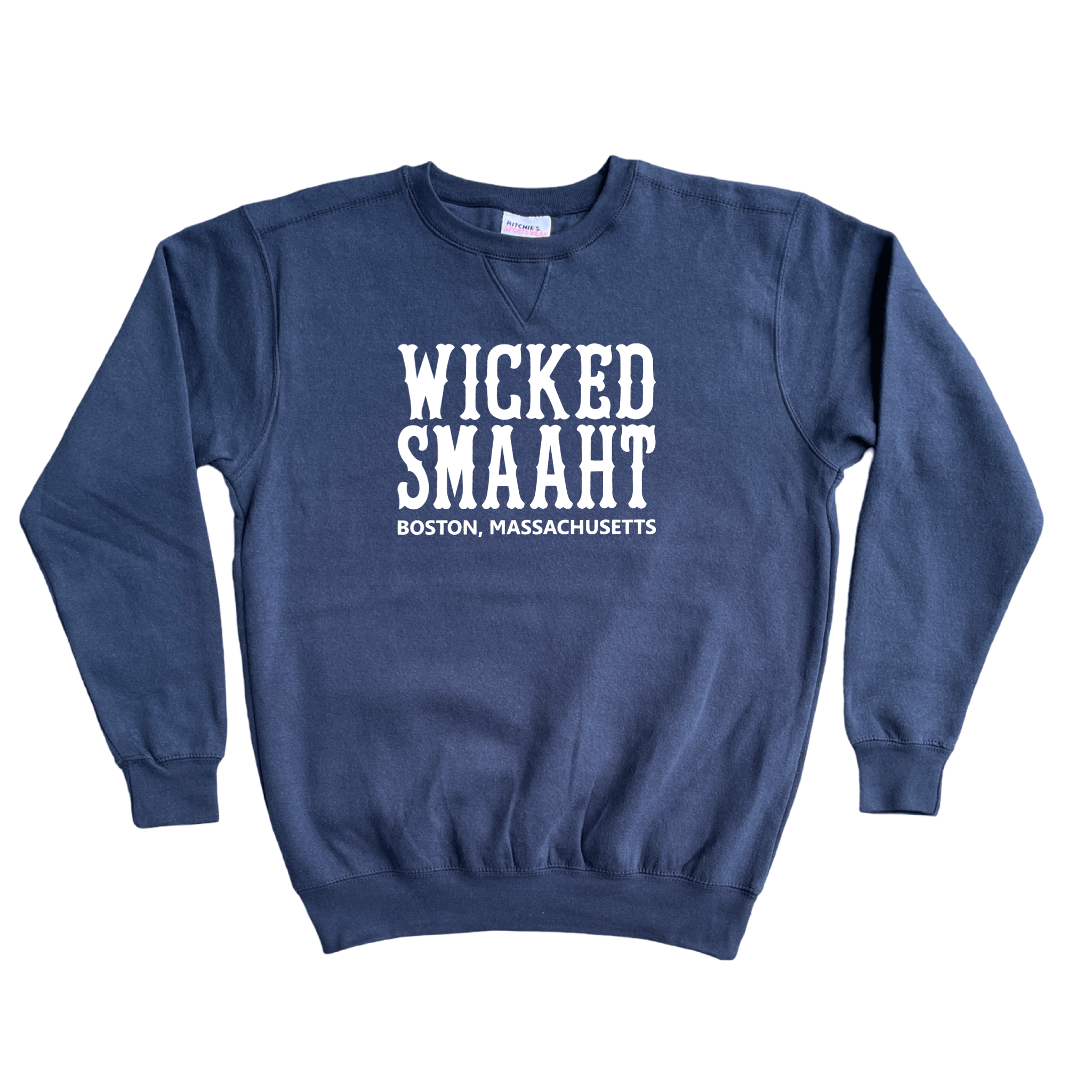 Cape Cod Clothing Company Boston Wicked Smaaht Fleece Crewneck