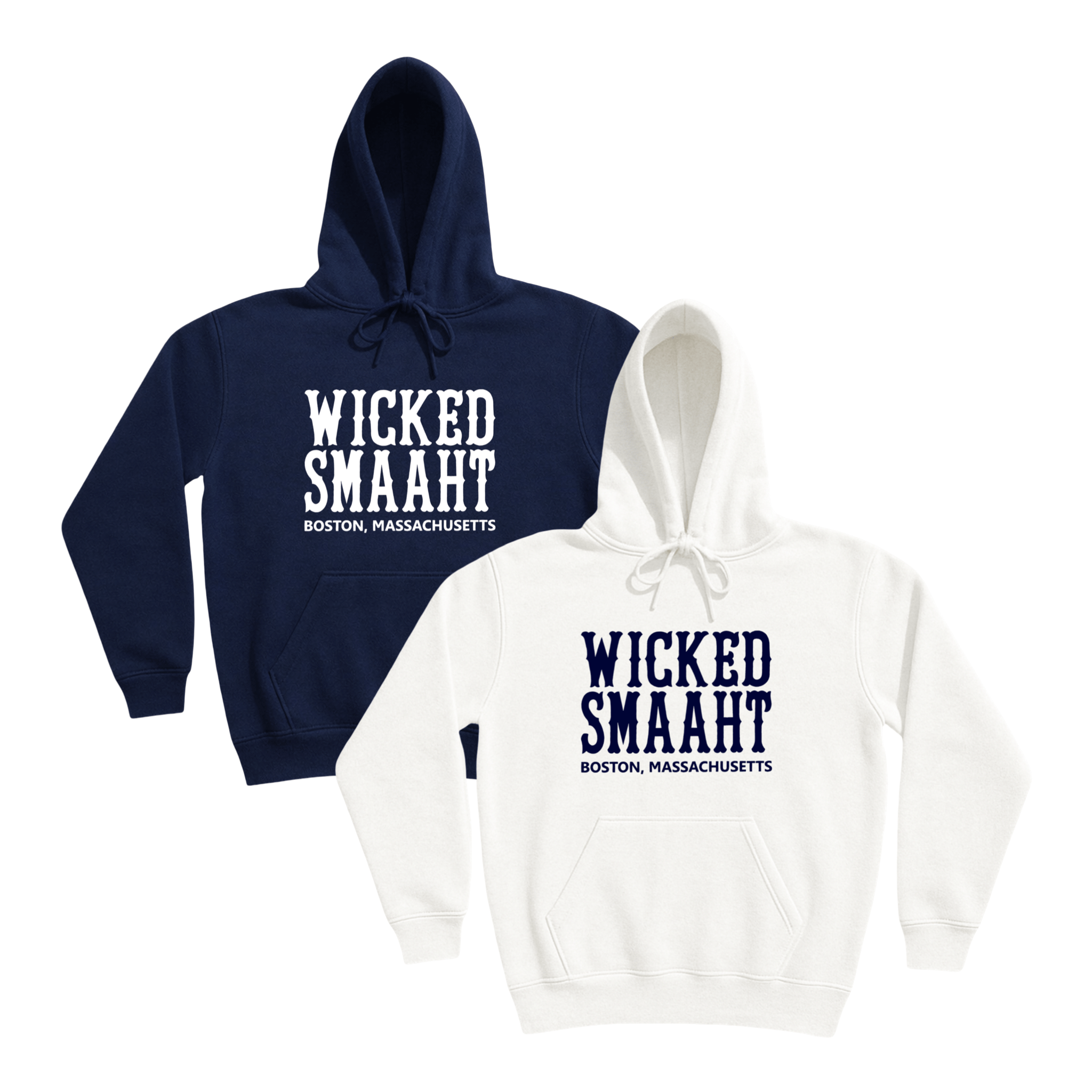 Cape Cod Clothing Company Boston Wicked Smaaht Soft Fleece Hoodie
