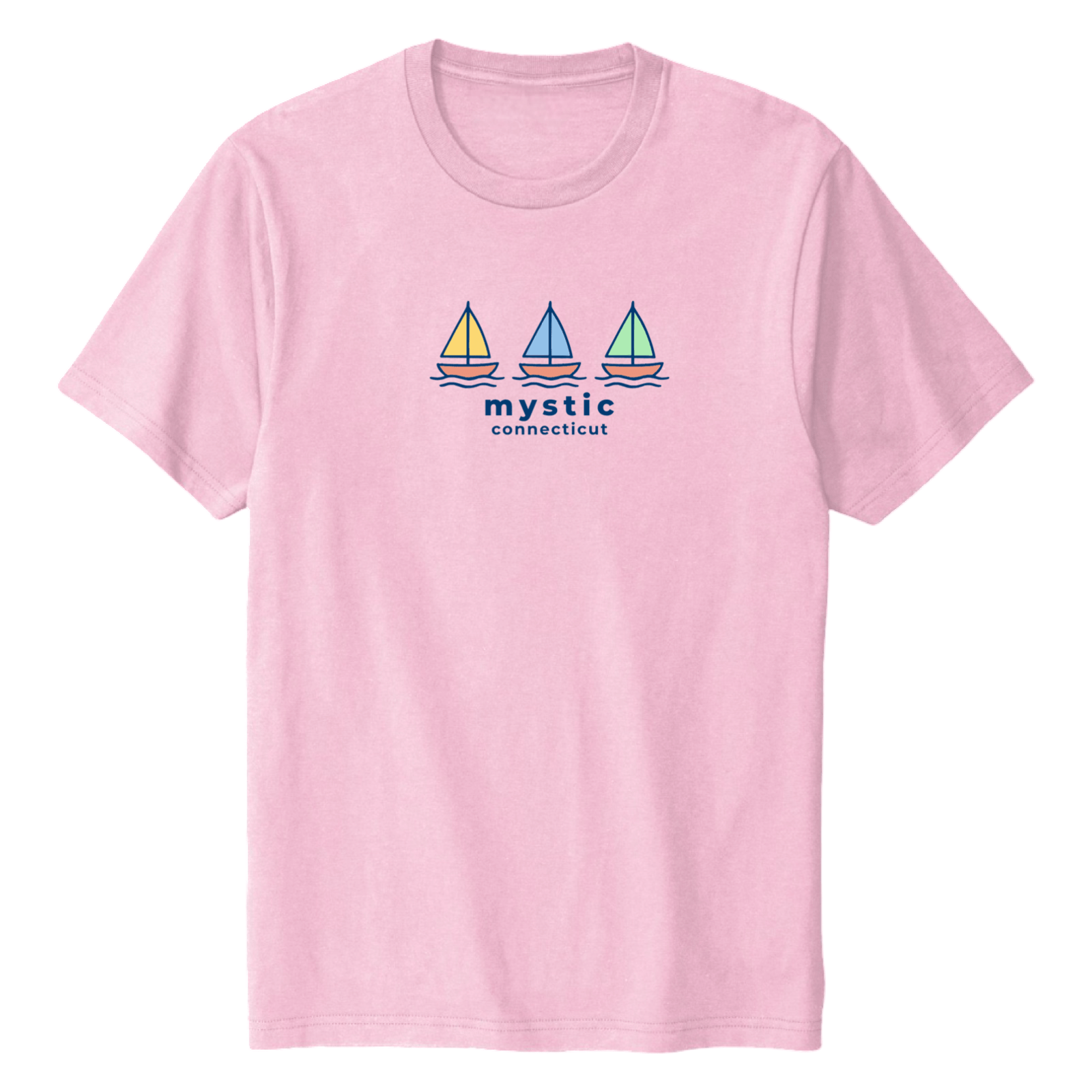 Cape Cod Clothing Company Mystic Summer Sails Soft Cotton T-Shirt