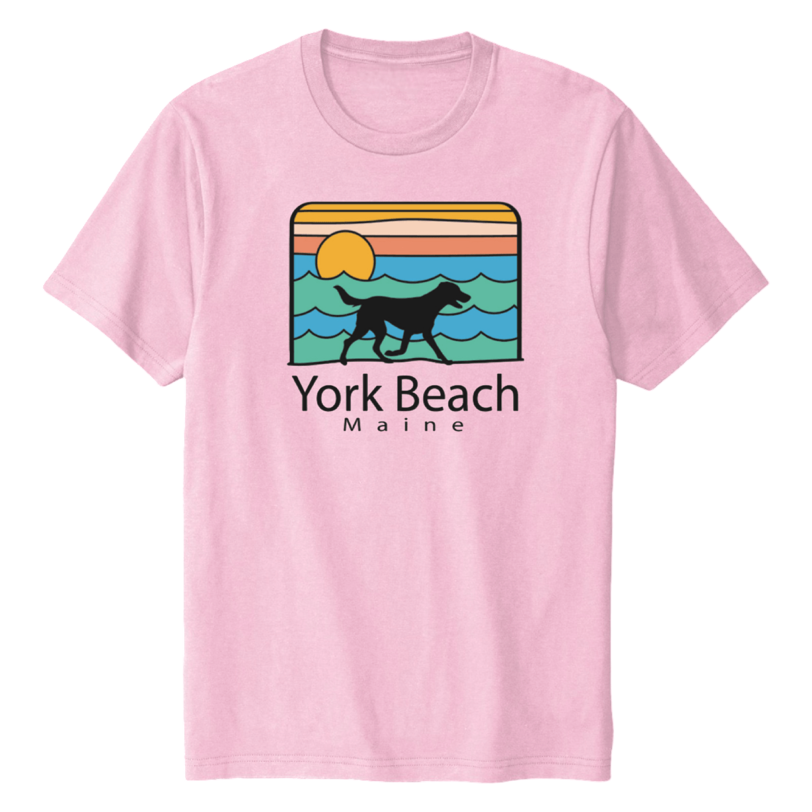 Cape Cod Clothing Company York Beach Summer Dog Soft Cotton T-Shirt