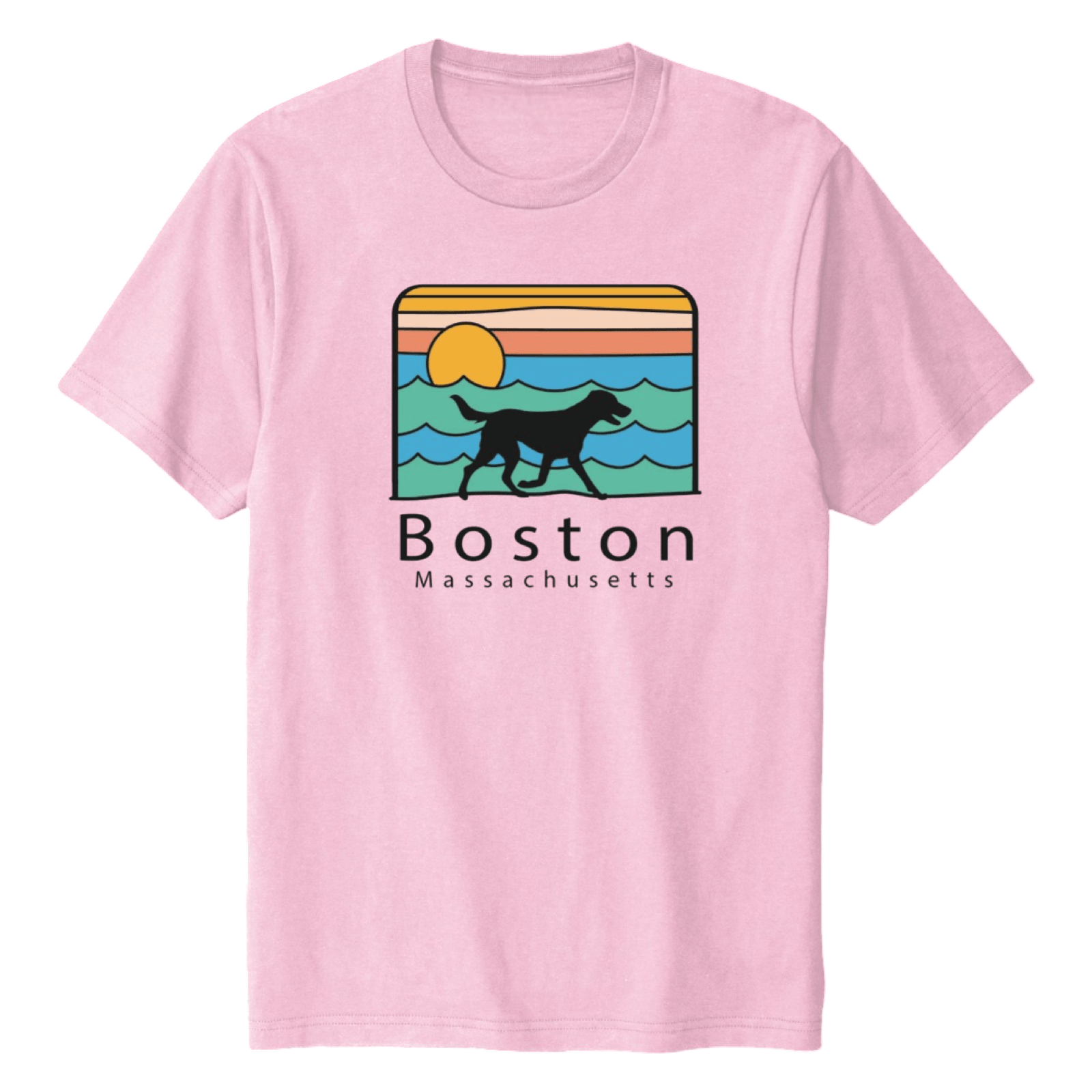 Cape Cod Clothing Company Boston Summer Dog Soft Cotton T-Shirt