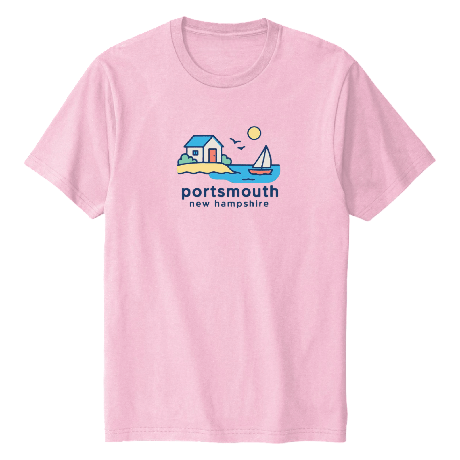 Cape Cod Clothing Company Portsmouth Beach House Soft Cotton T-Shirt