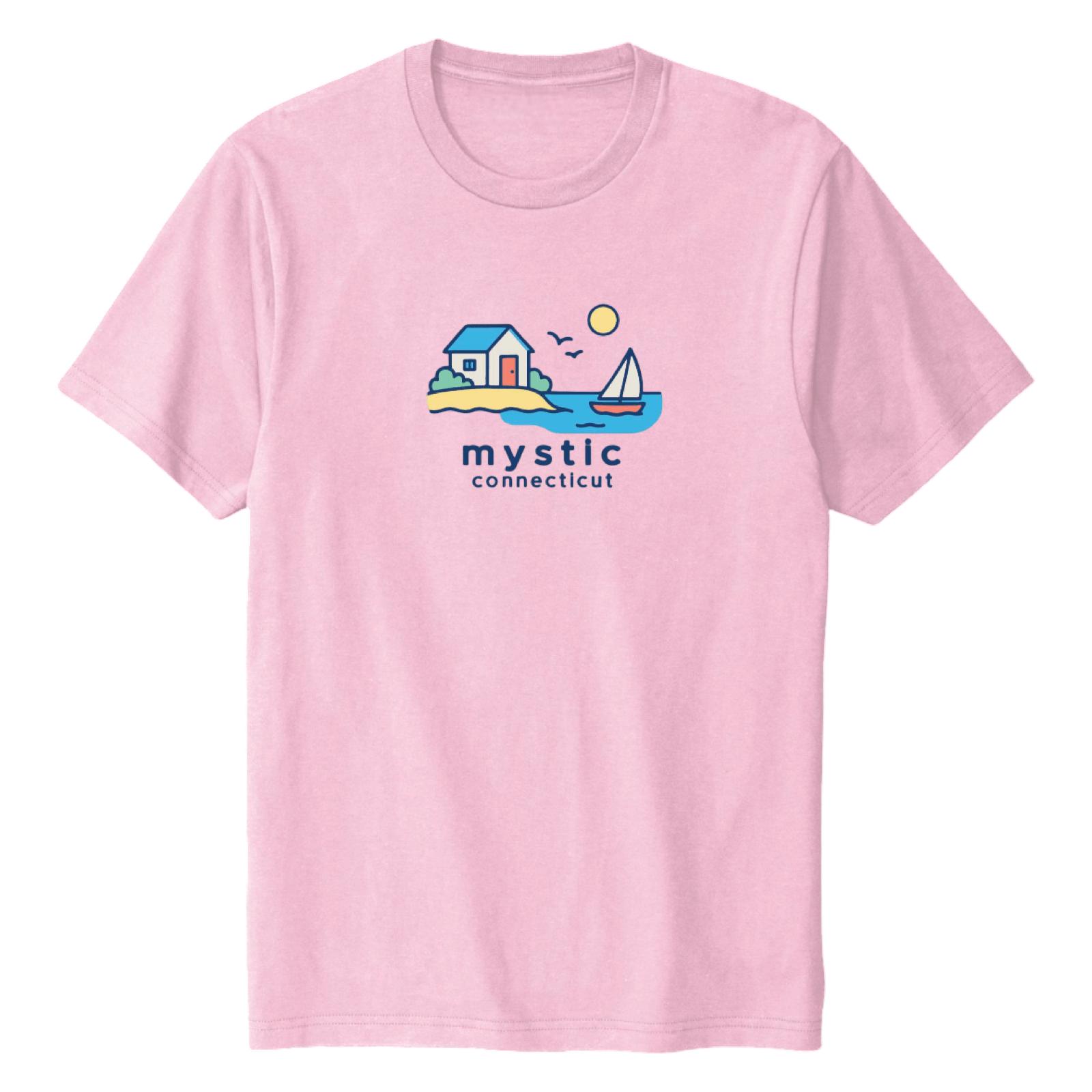 Cape Cod Clothing Company Mystic Beach House Soft Cotton T-Shirt