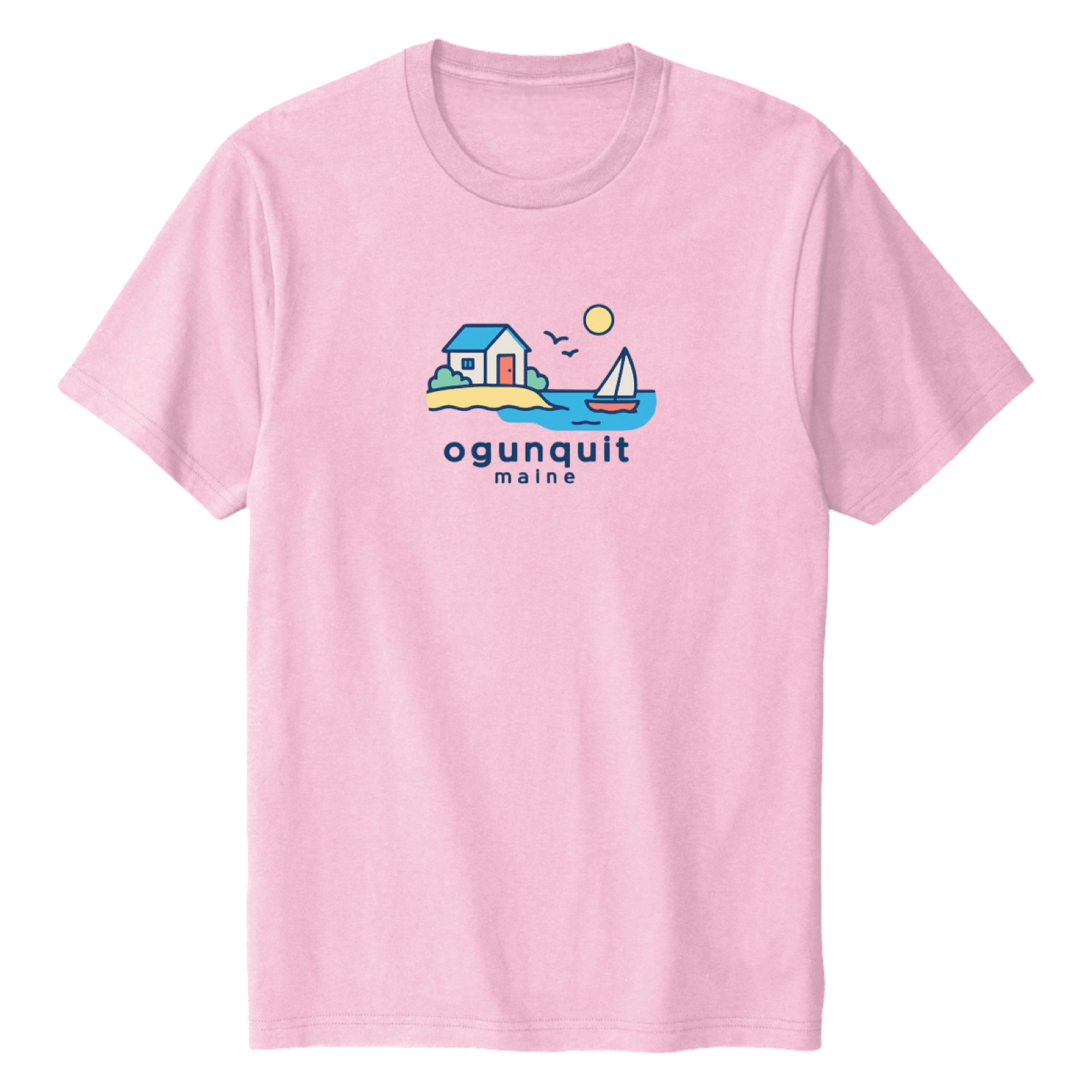 Cape Cod Clothing Company Ogunquit Beach House Soft Cotton T-Shirt