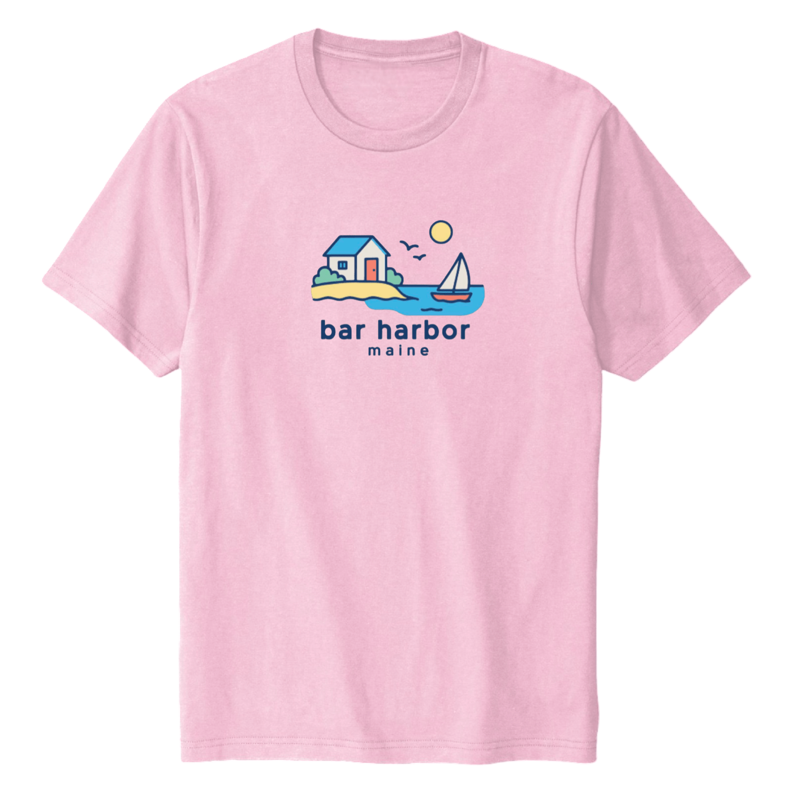 Cape Cod Clothing Company Bar Harbor Beach House Soft Cotton T-Shirt