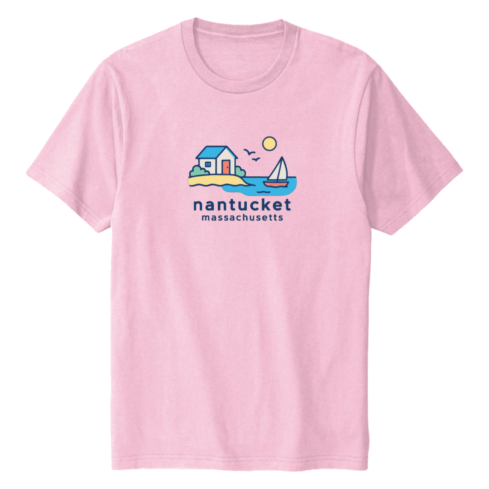 Cape Cod Clothing Company Nantucket Beach House Soft Cotton T-Shirt