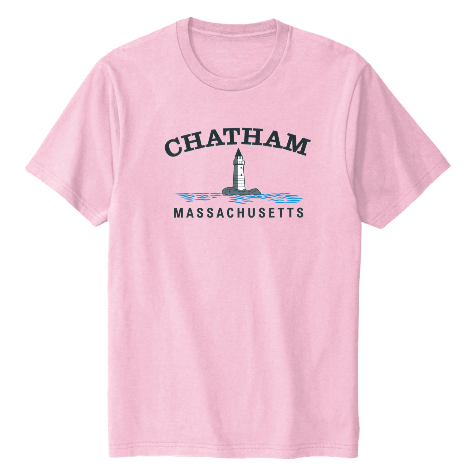 Cape Cod Clothing Company Chatham Big Lighthouse Soft Cotton T-Shirt