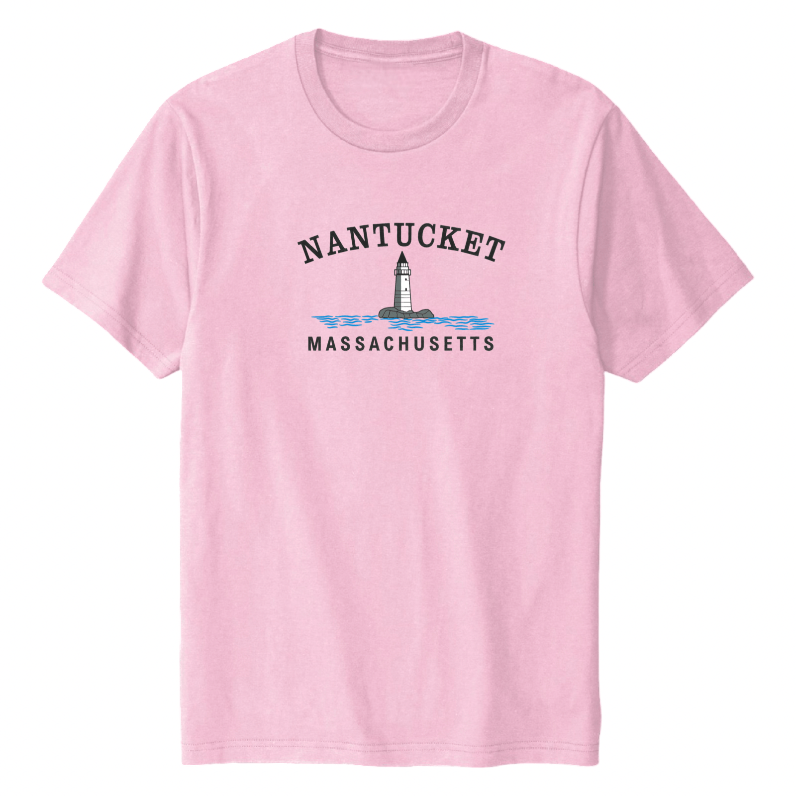 Cape Cod Clothing Company Nantucket Big Lighthouse Soft Cotton T-Shirt