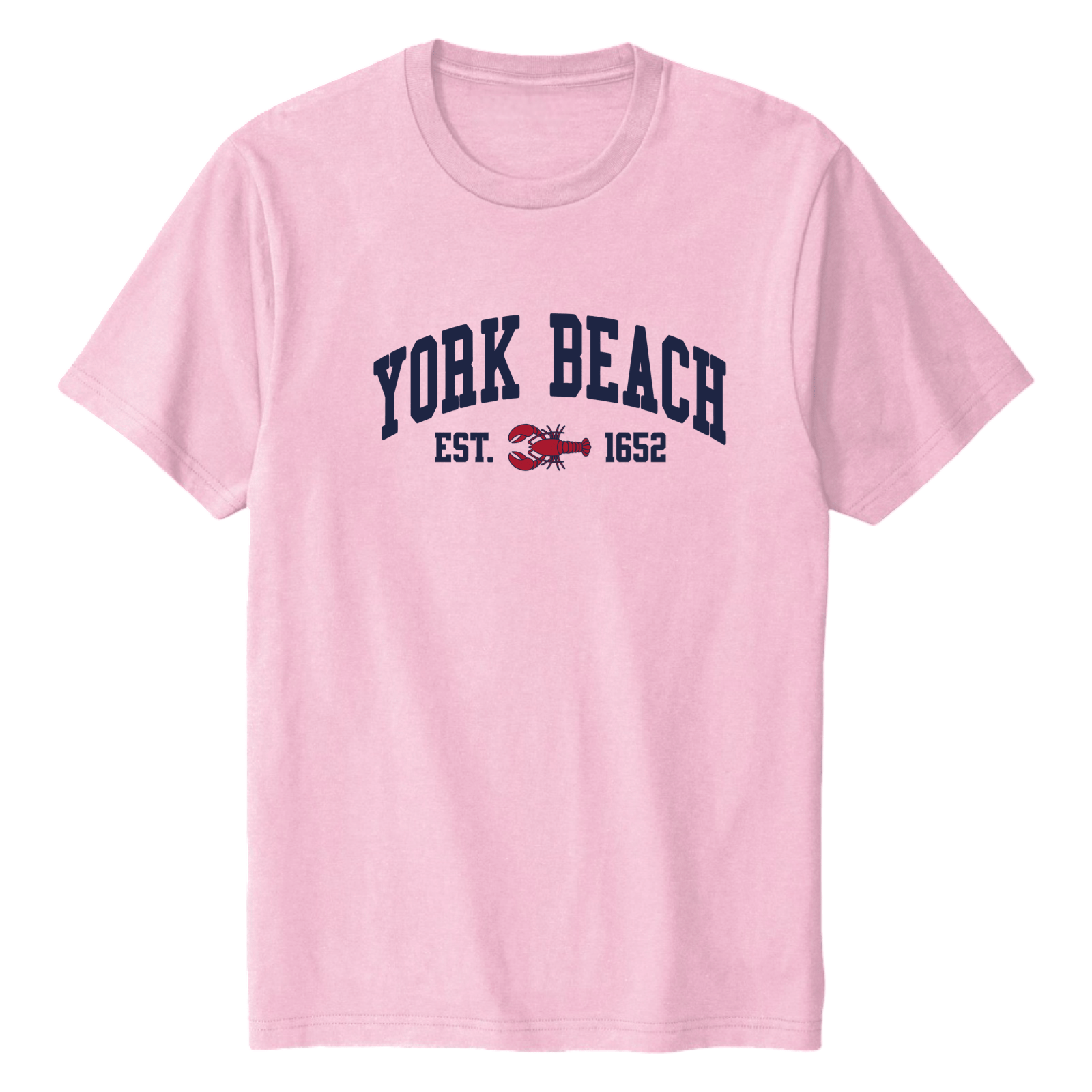 Cape Cod Clothing Company York Beach Lobster Soft Cotton T-Shirt