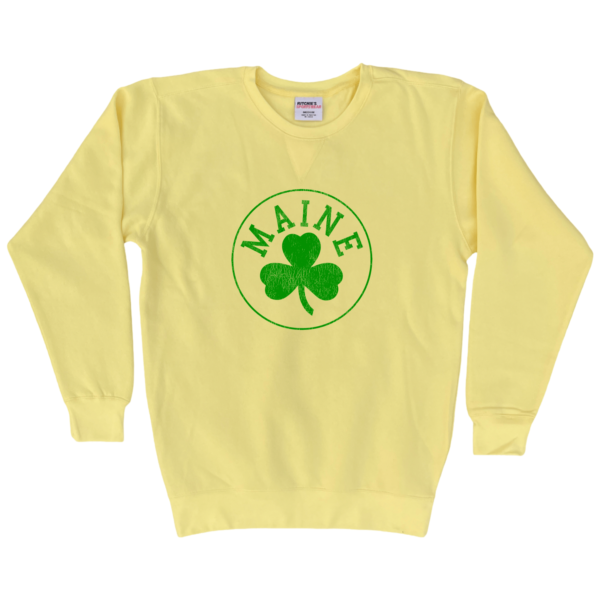 Cape Cod Clothing Company Maine Legacy Shamrock Fleece Crewneck