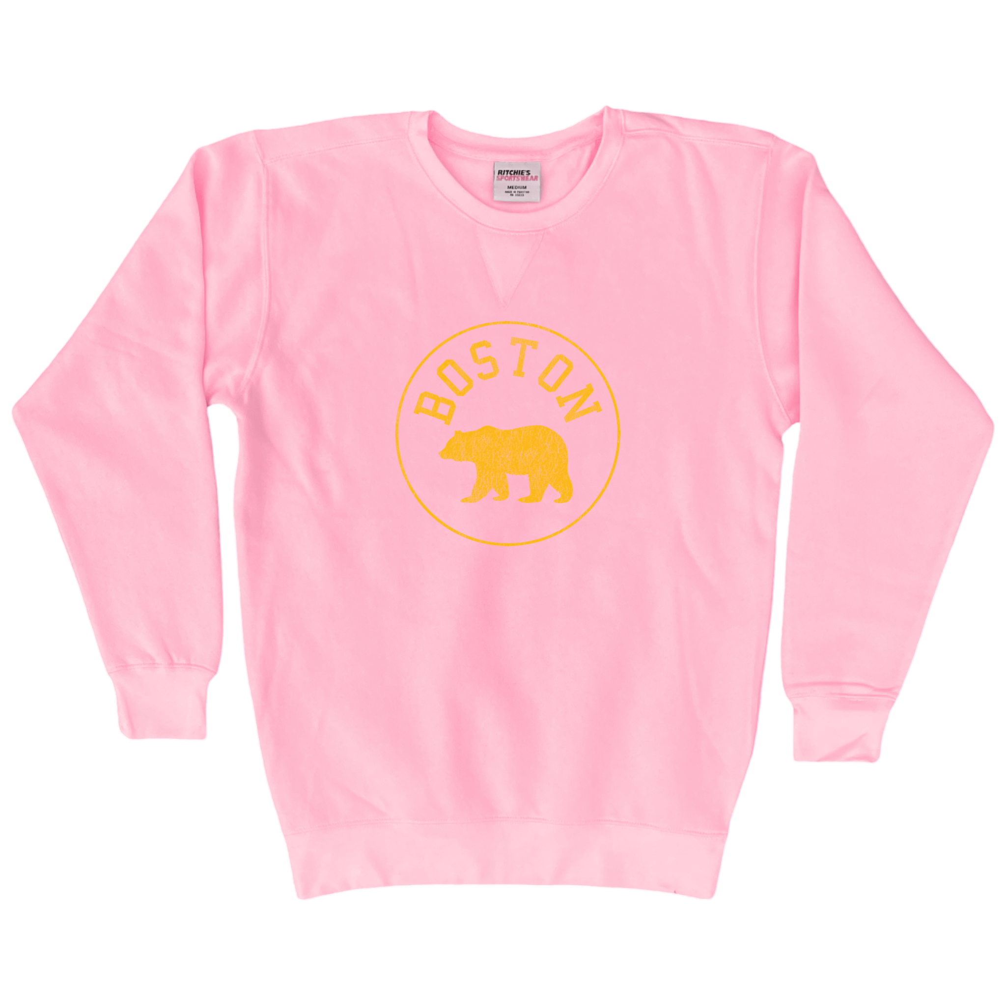 Cape Cod Clothing Company Boston Legacy Bear Fleece Crewneck