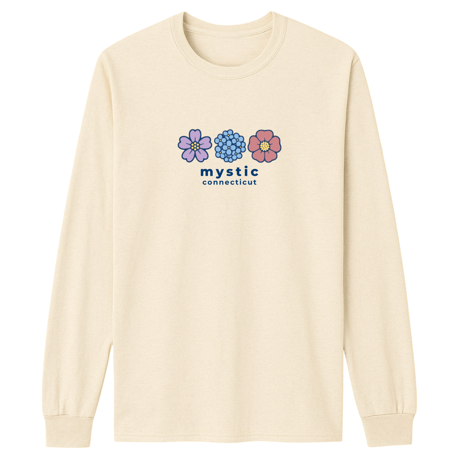 Cape Cod Clothing Company Mystic Summer Bloom Essential Long Sleeve Tee