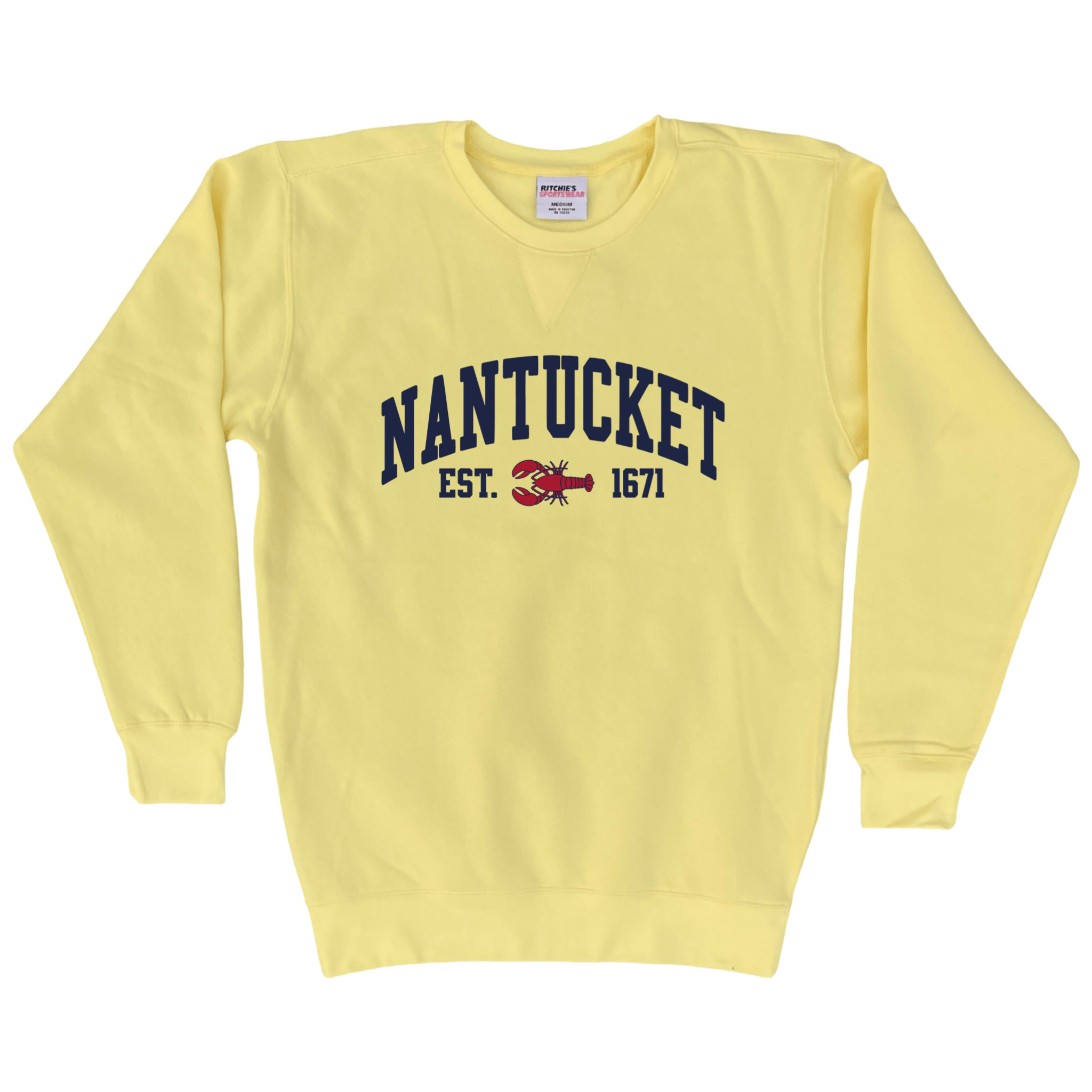Cape Cod Clothing Company Nantucket Lobster Fleece Crewneck
