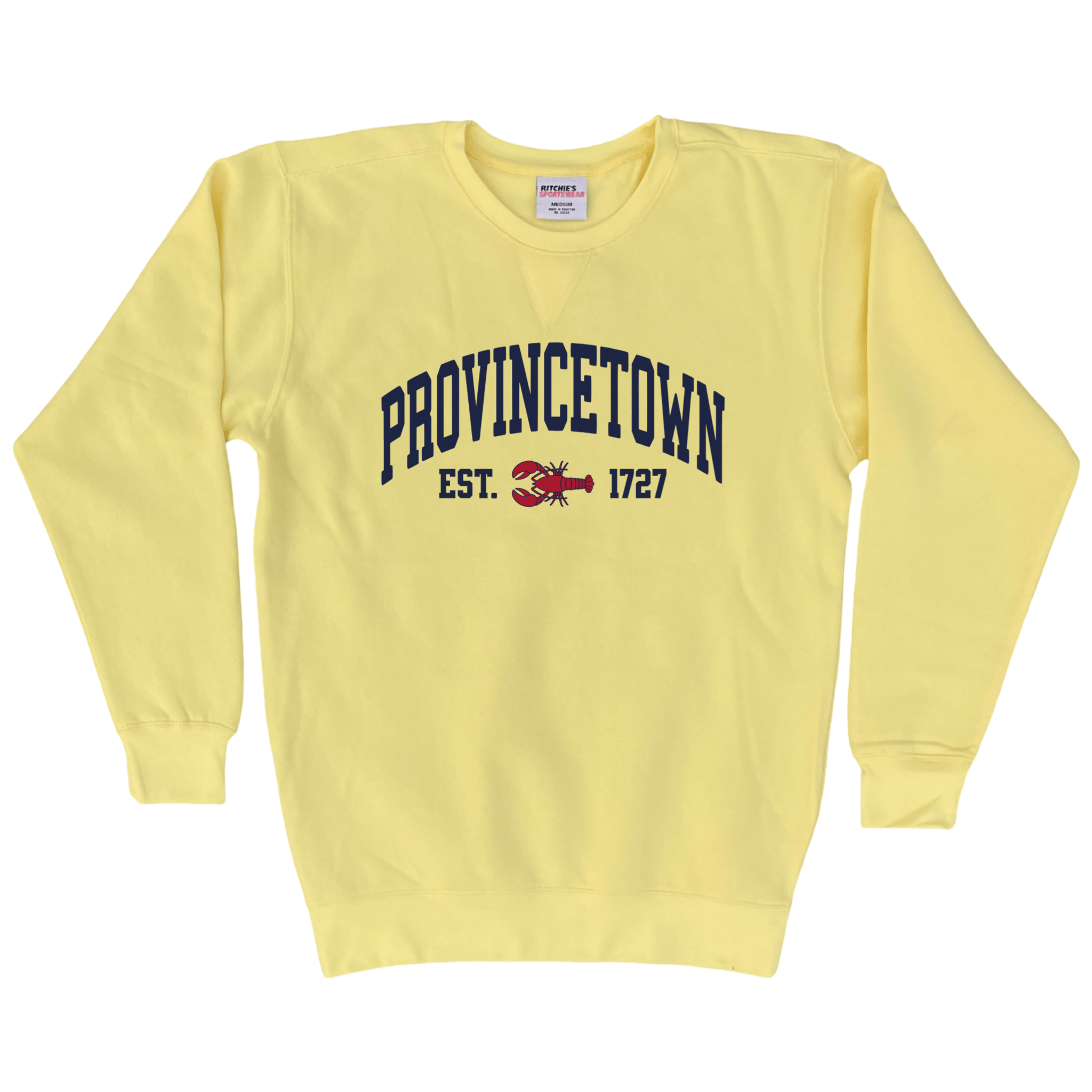 Cape Cod Clothing Company Provincetown Lobster Fleece Crewneck