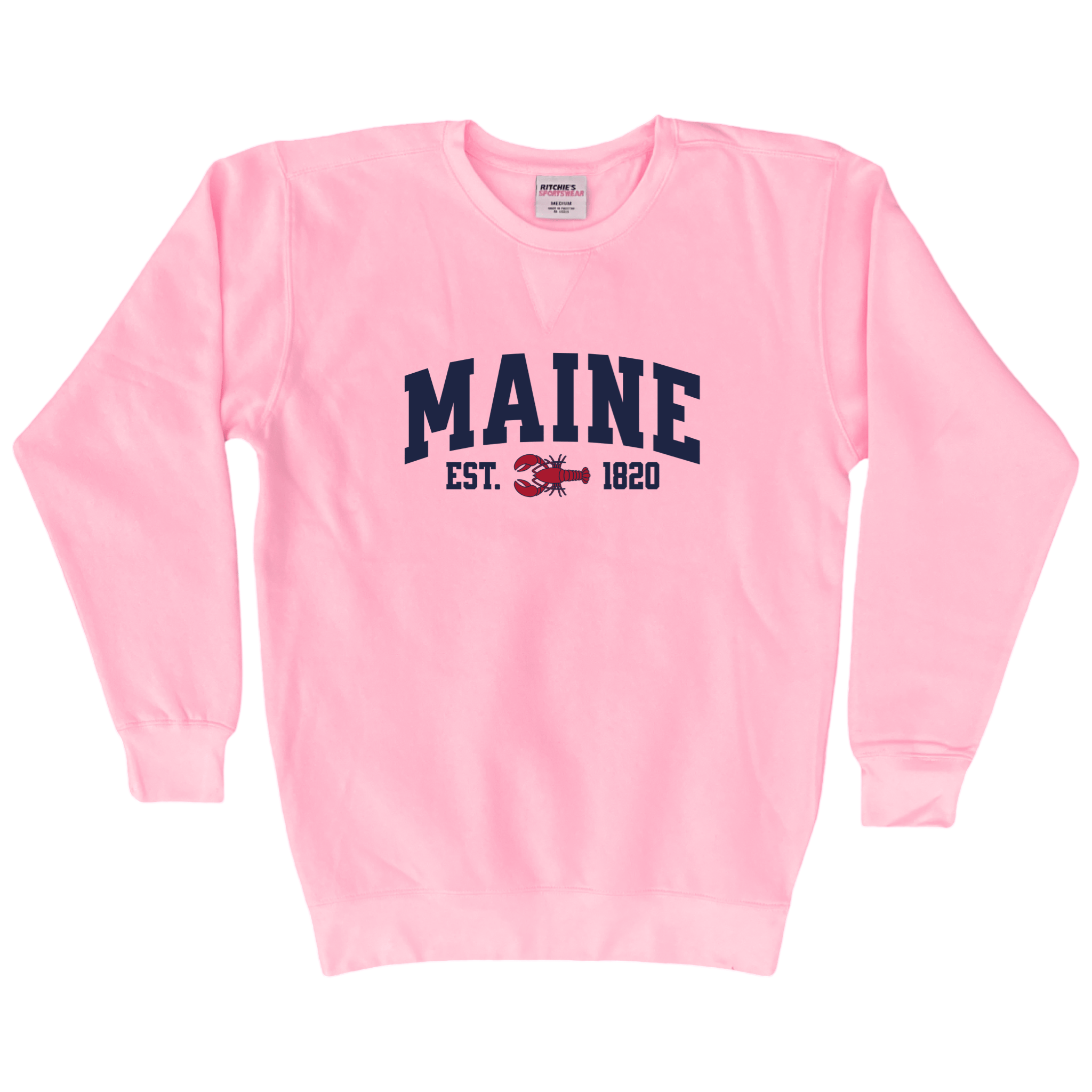 Cape Cod Clothing Company Maine Lobster Fleece Crewneck