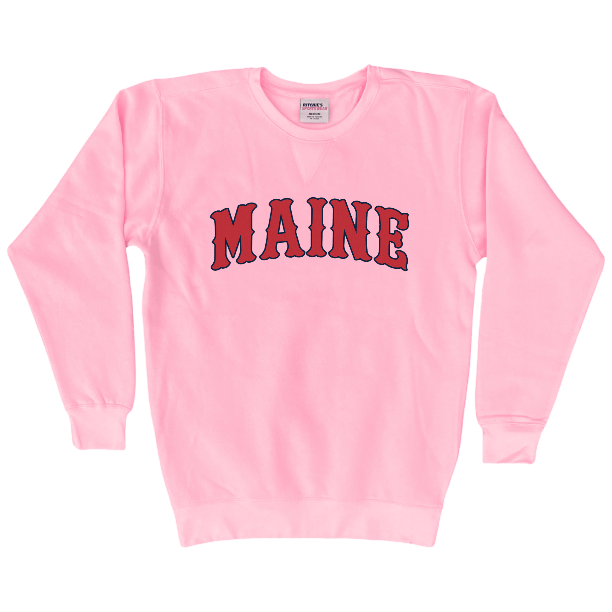 Cape Cod Clothing Company Maine Baseball Fleece Crewneck