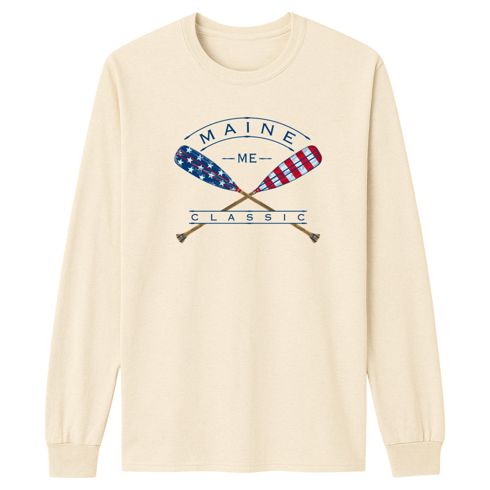 Cape Cod Clothing Company Maine American Classic Essential Long Sleeve Tee