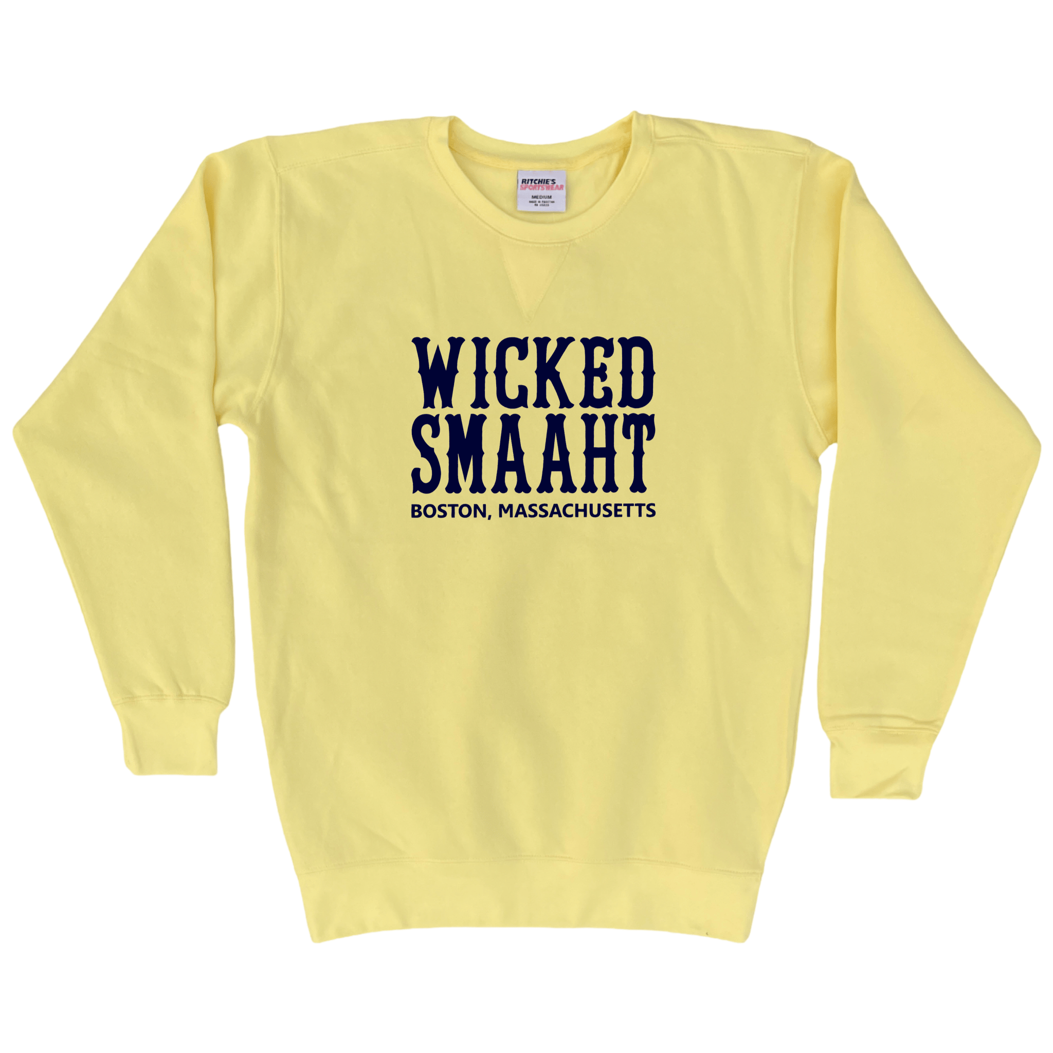 Cape Cod Clothing Company Boston Wicked Smaaht Fleece Crewneck