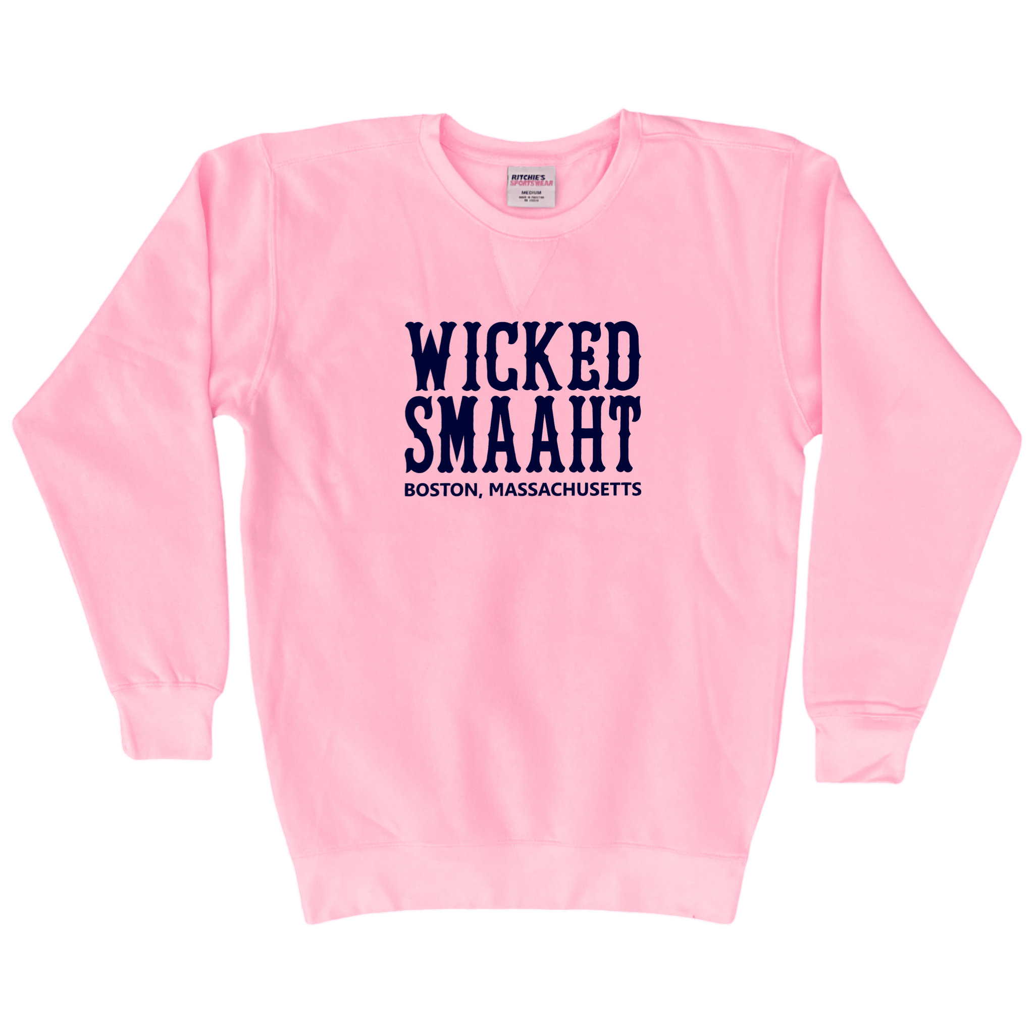 Cape Cod Clothing Company Boston Wicked Smaaht Fleece Crewneck