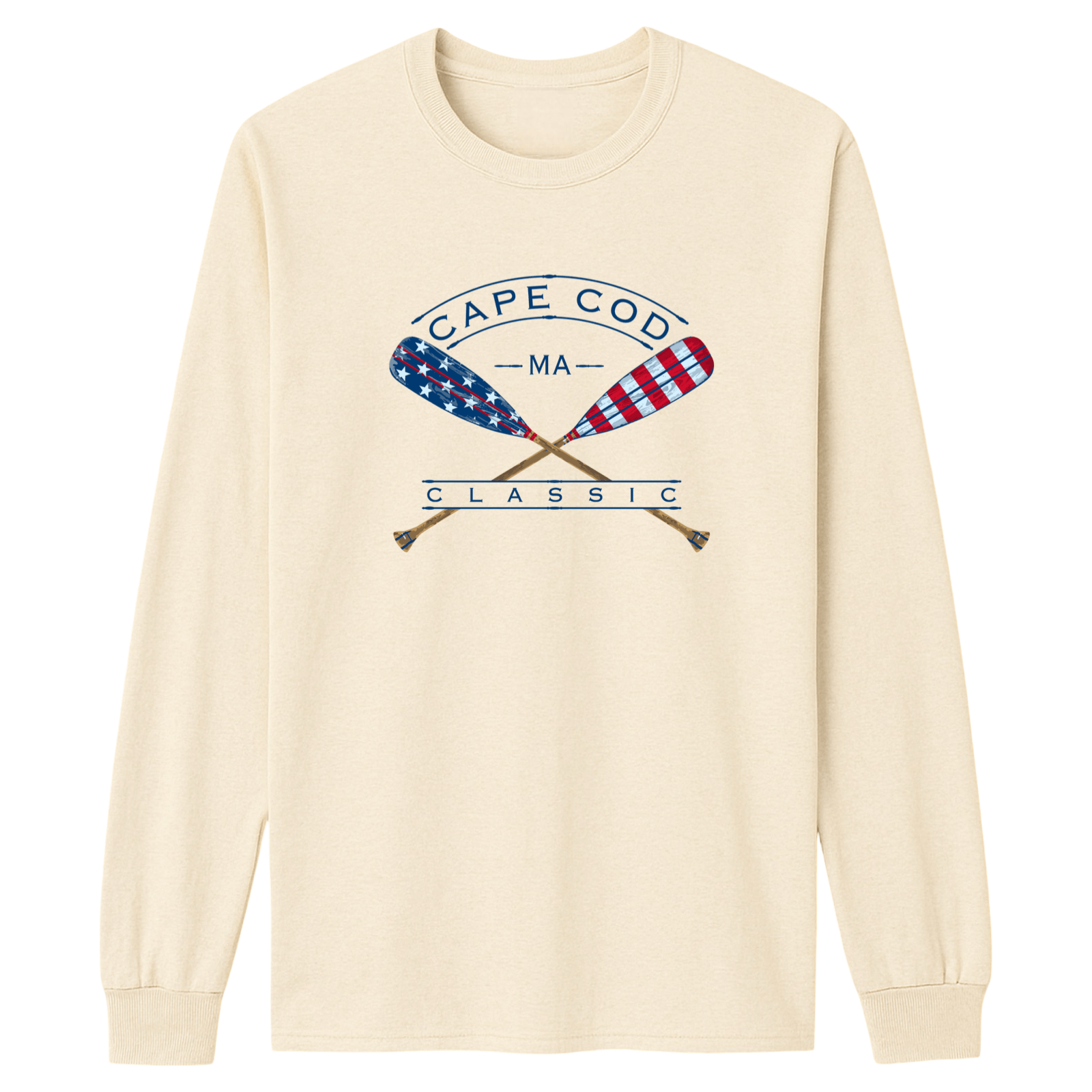 Cape Cod Clothing Company Cape Cod American Classic Essential Long Sleeve Tee