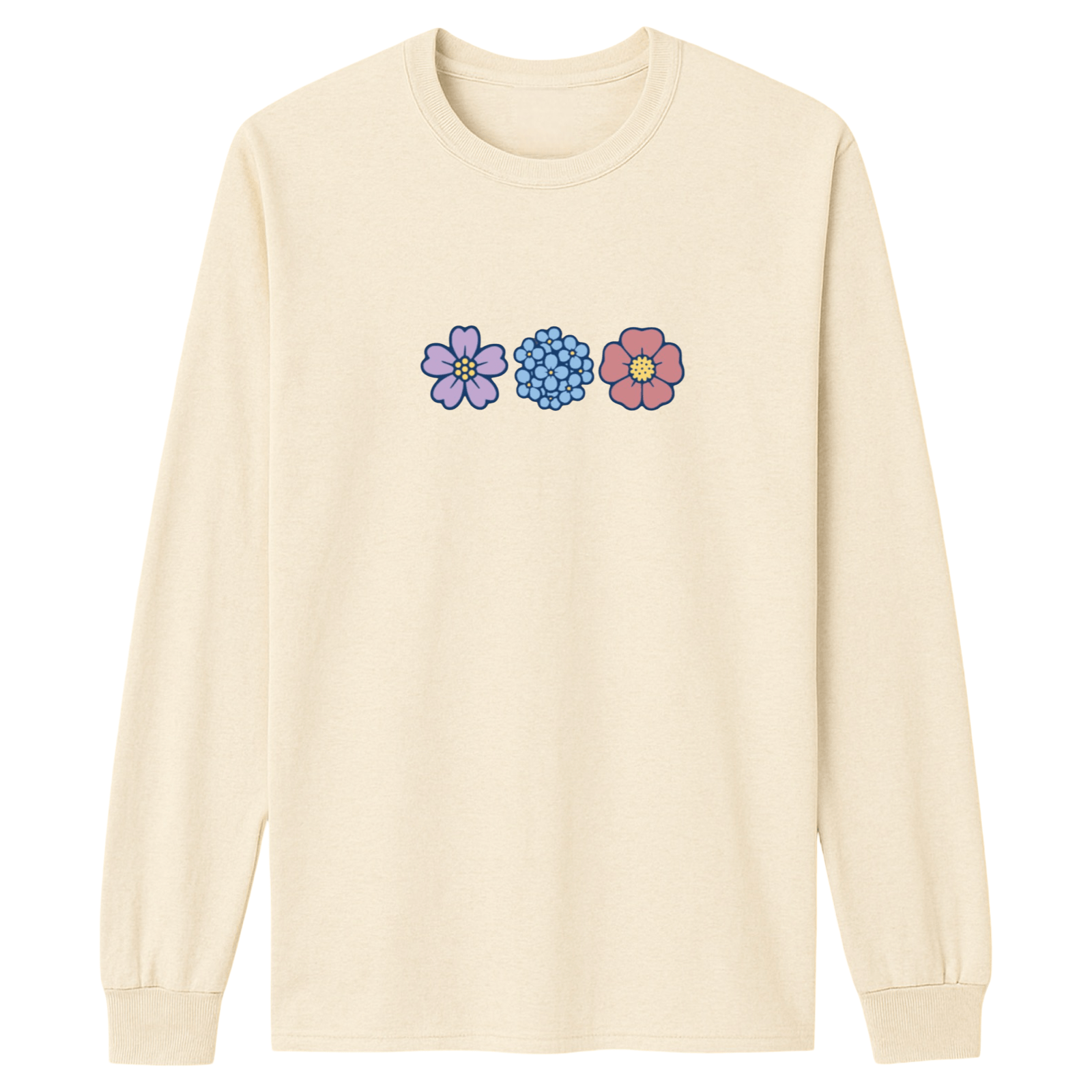 Cape Cod Clothing Company Summer Bloom Essential Long Sleeve Tee