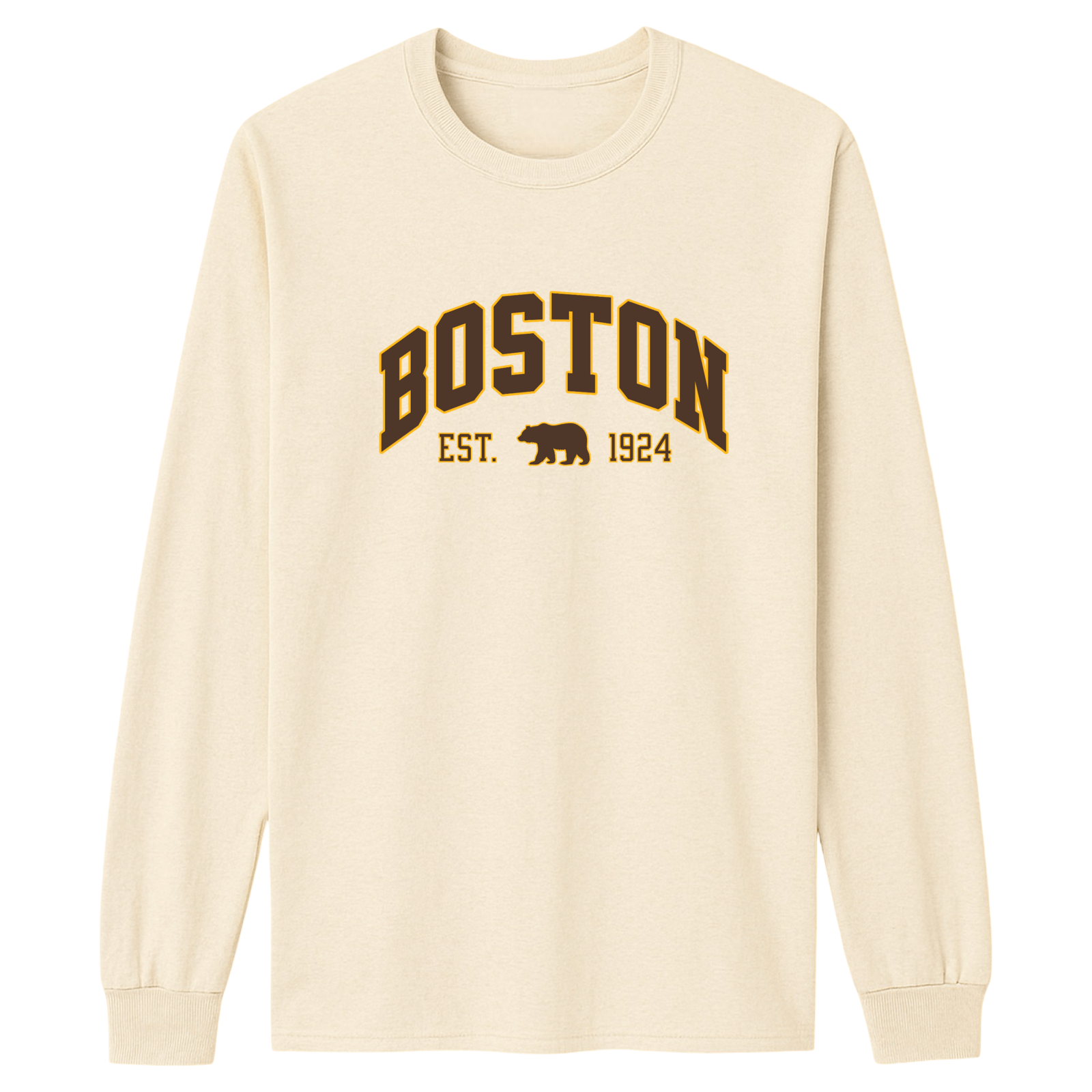 Cape Cod Clothing Company Boston Vintage Hockey Essential Long Sleeve Tee