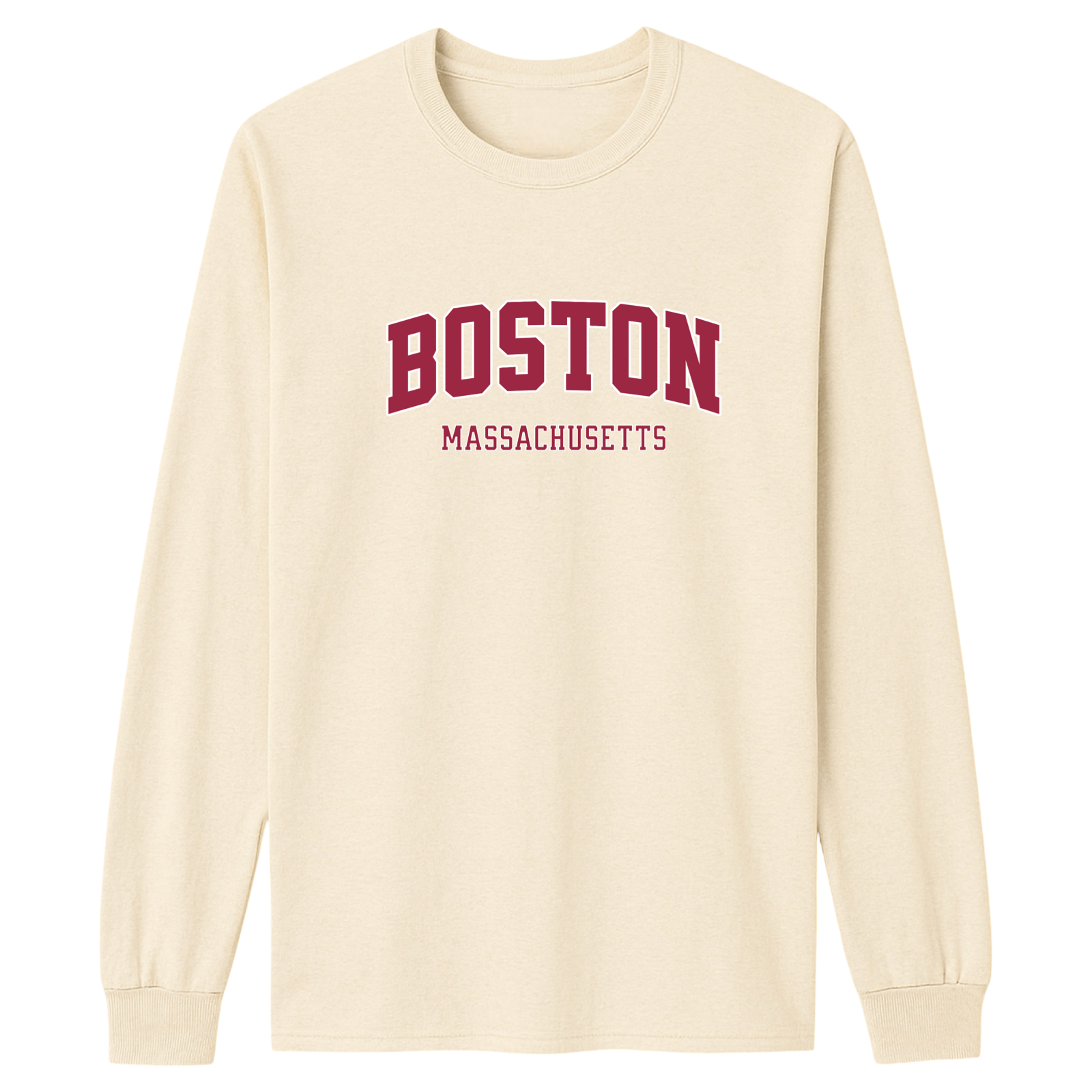 Cape Cod Clothing Company Boston Collegiate Essential Long Sleeve Tee