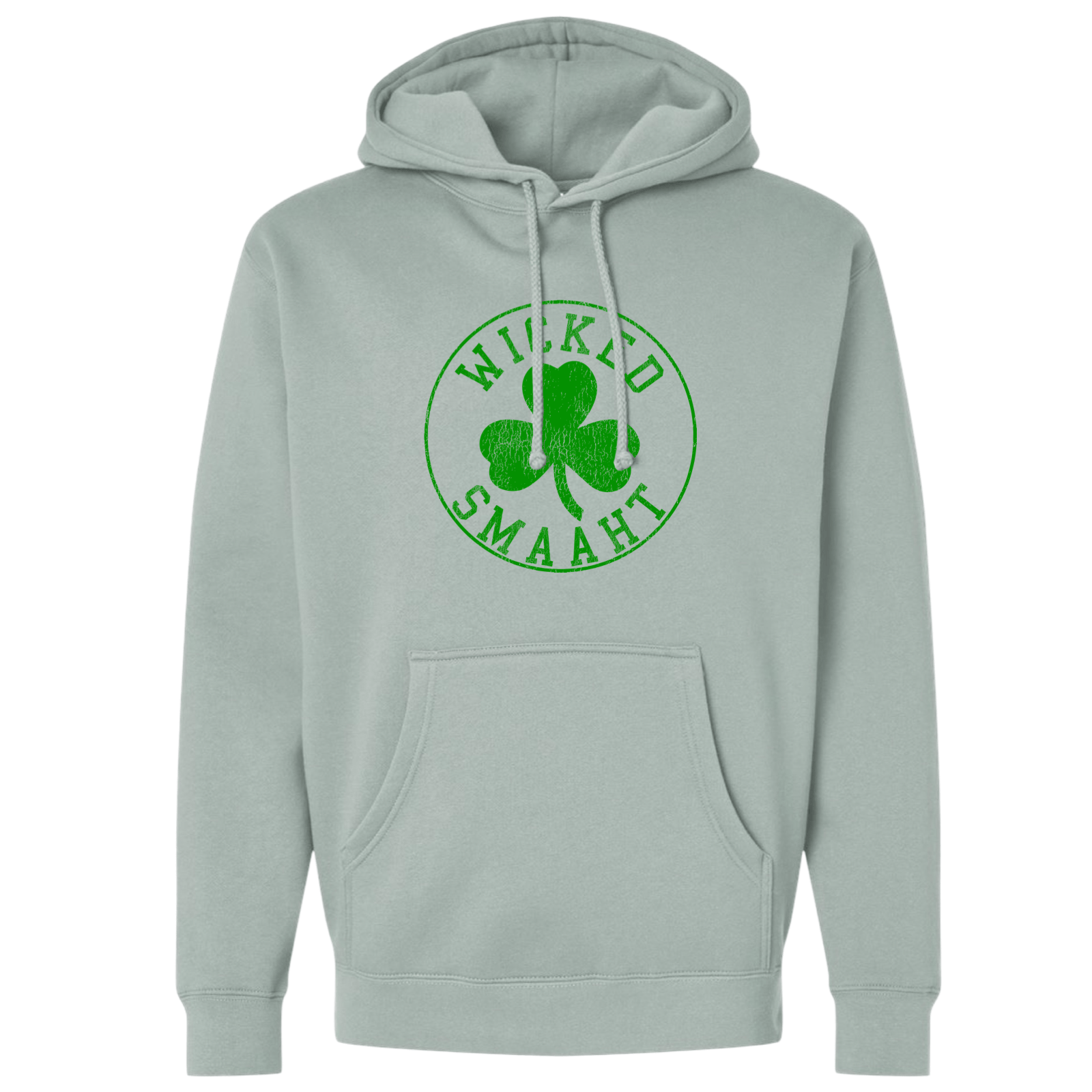 Cape Cod Clothing Company Wicked Smaaht Legacy Shamrock Midweight Hoodie