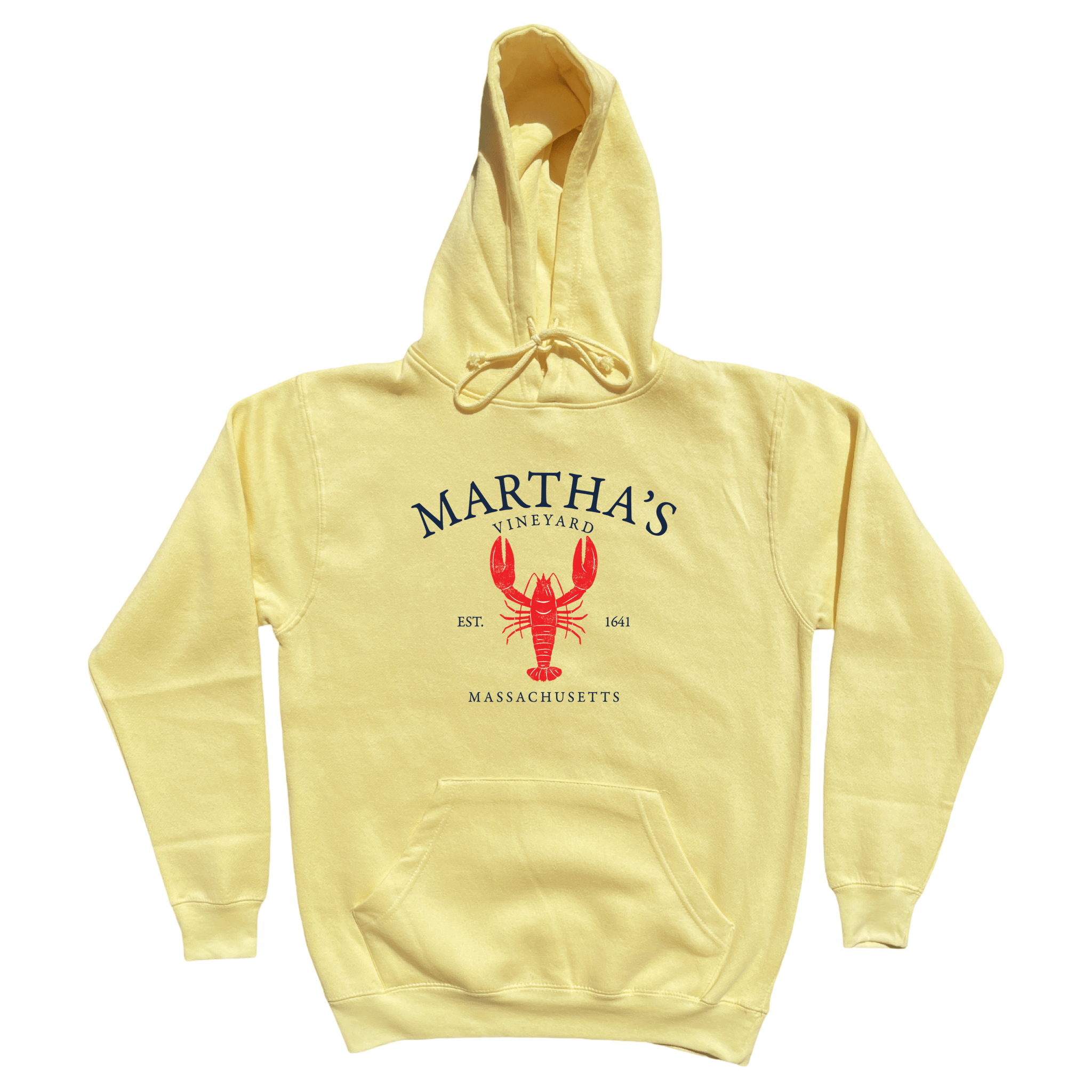 Cape Cod Clothing Company Martha's Vineyard Vintage Lobster Midweight Hoodie