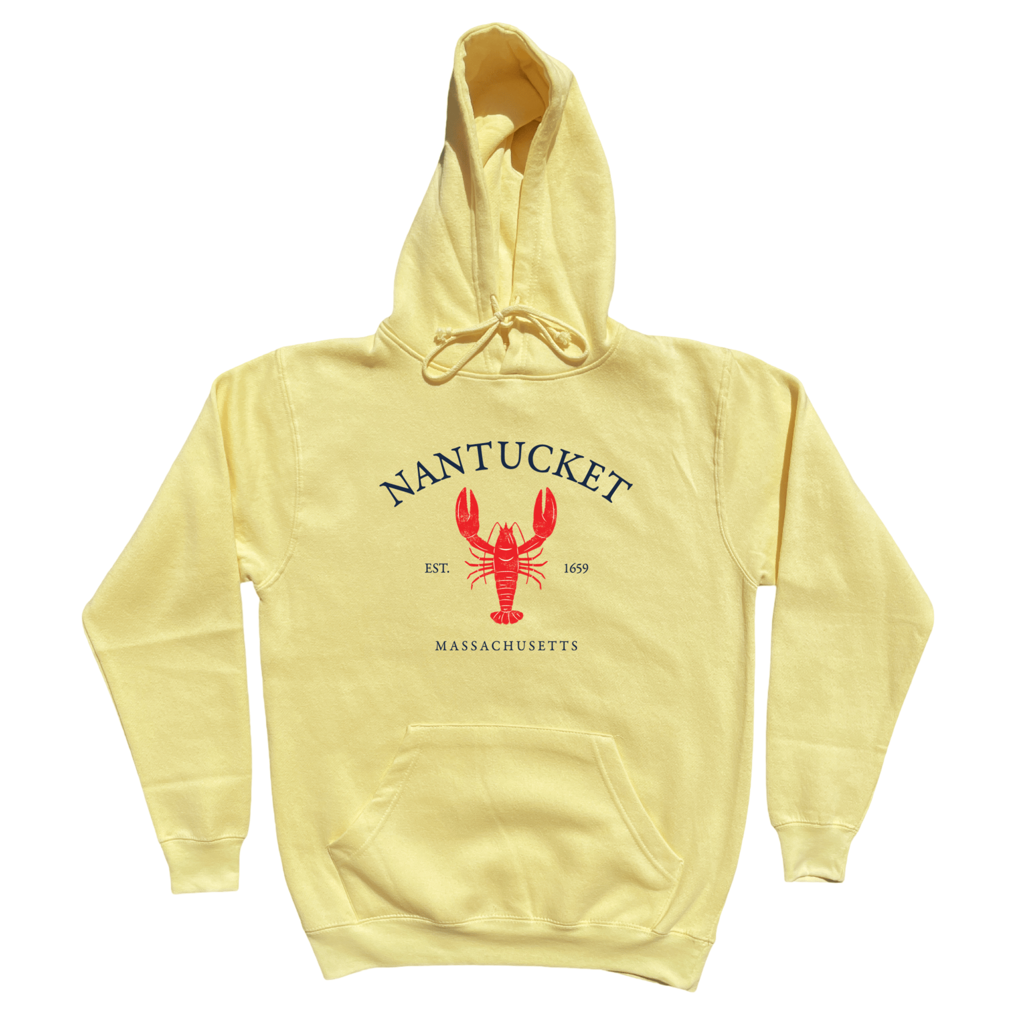 Cape Cod Clothing Company Nantucket Vintage Lobster Midweight Hoodie