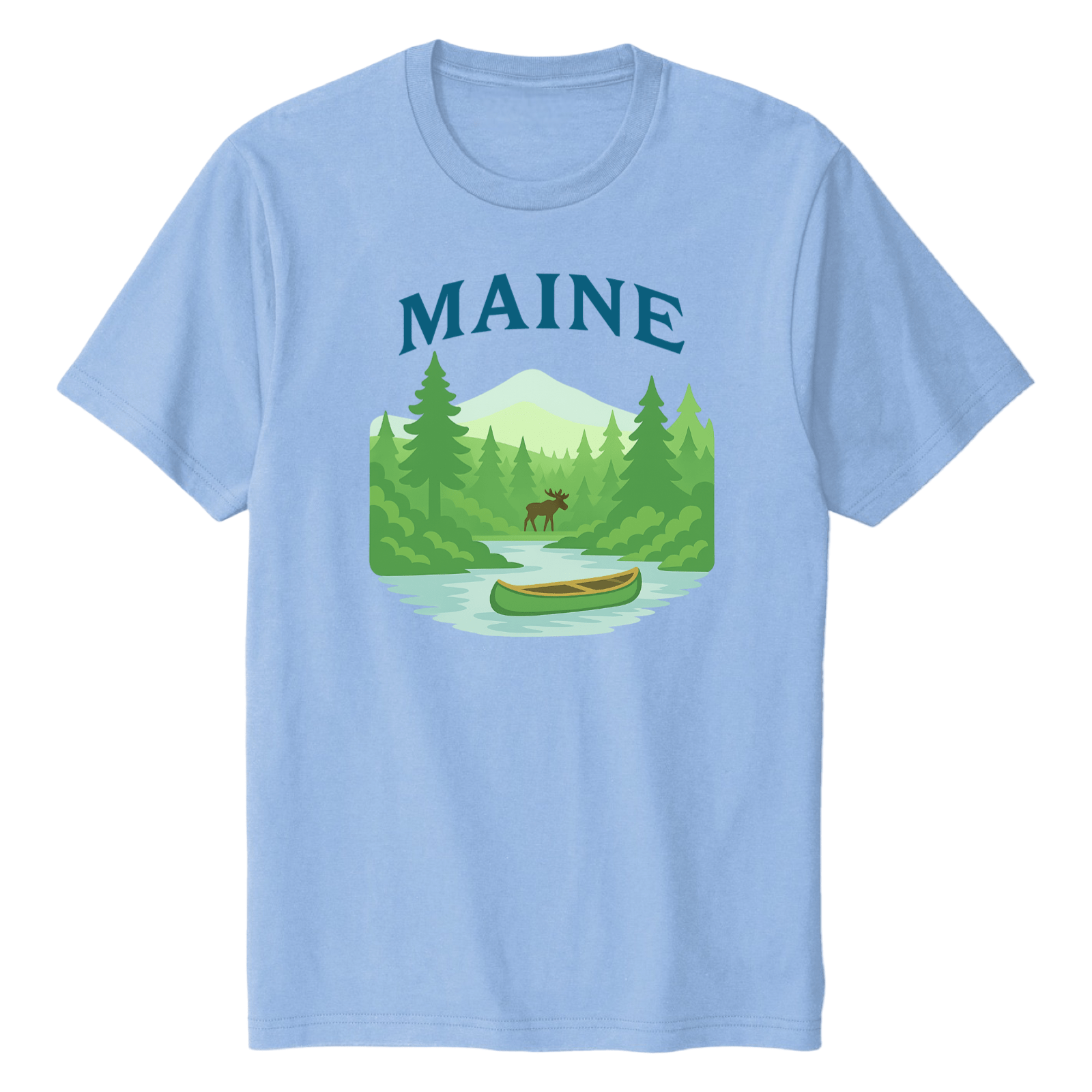 Cape Cod Clothing Company Maine Forest Soft Cotton T-Shirt