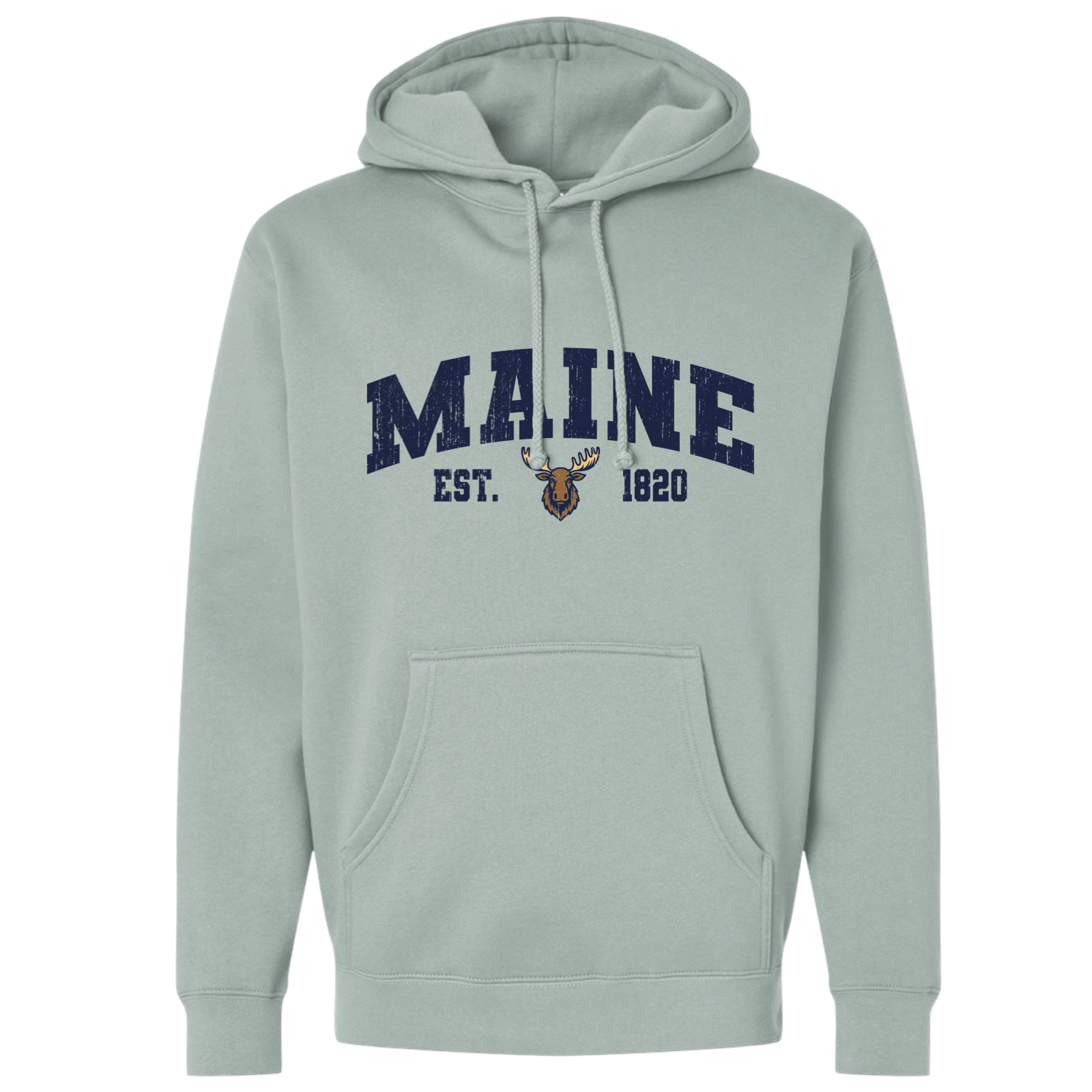 Cape Cod Clothing Company Maine Moose Midweight Hoodie
