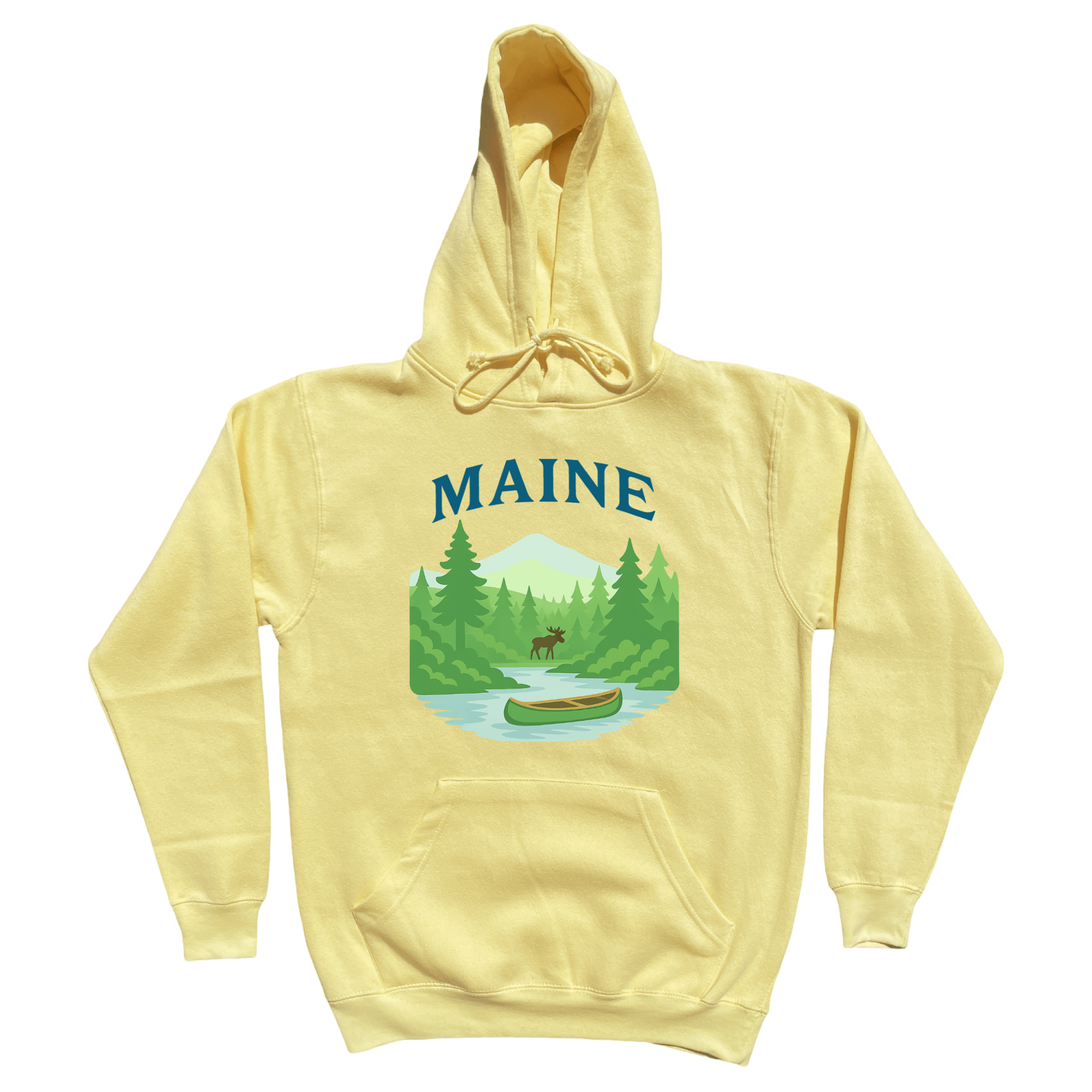 Cape Cod Clothing Company Maine Forest Soft Fleece Hoodie