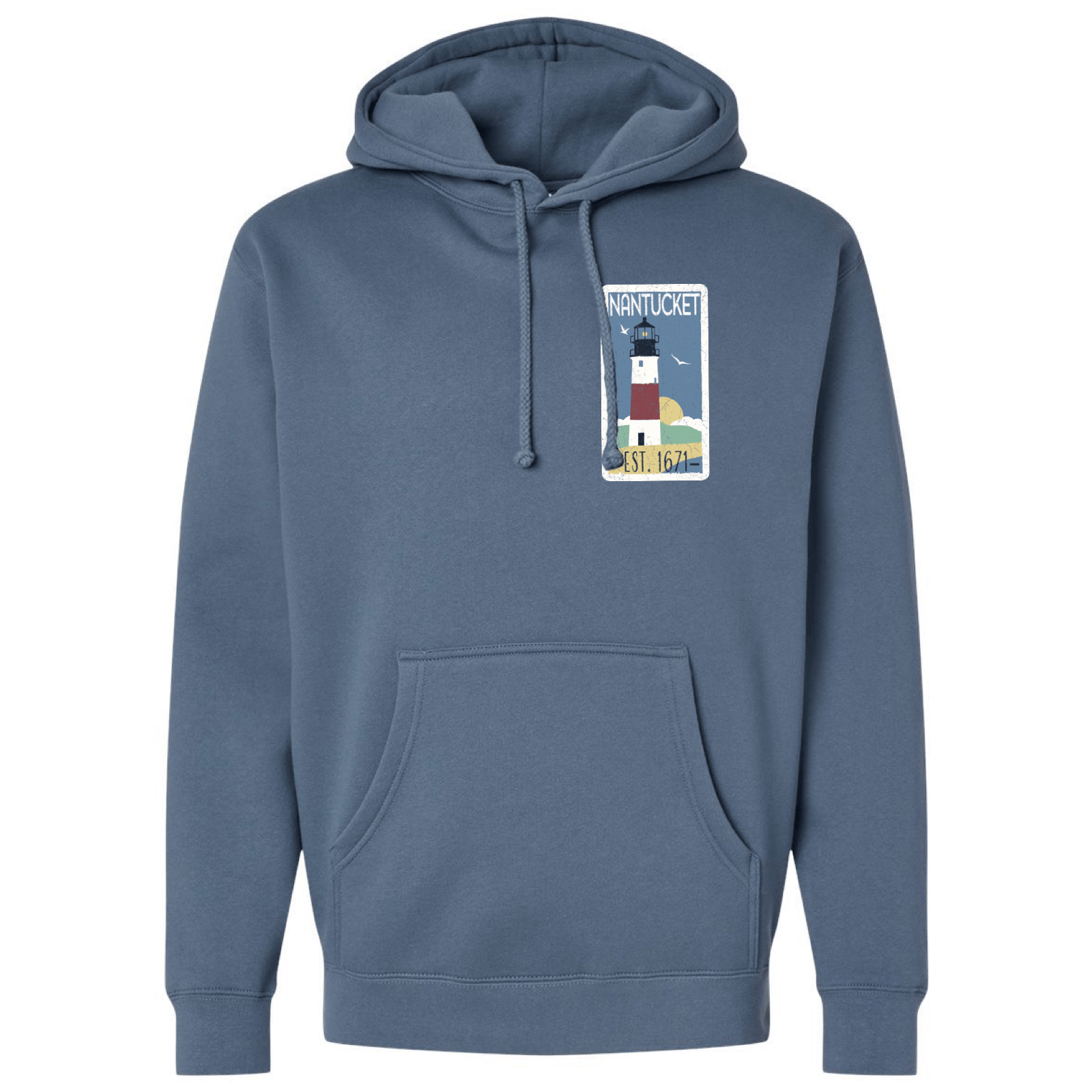 Cape Cod Clothing Company Nantucket Vintage Lighthouse Midweight Hoodie