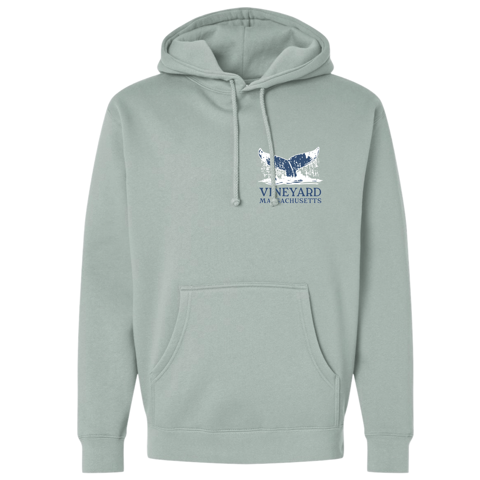 Cape Cod Clothing Company Martha's Vineyard Whale Tail Midweight Hoodie
