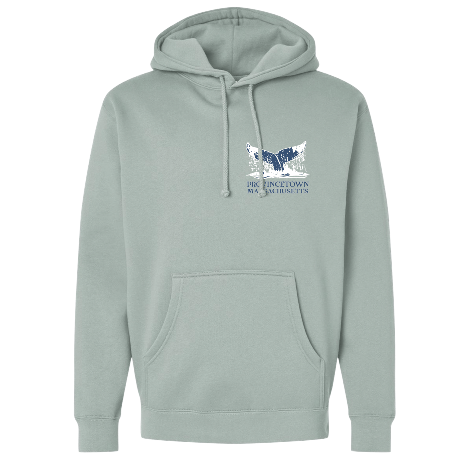 Cape Cod Clothing Company Provincetown Whale Tail Midweight Hoodie