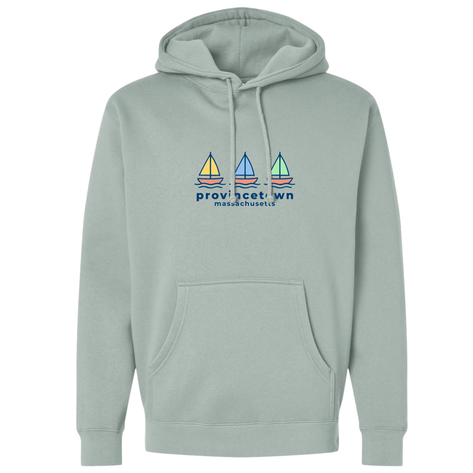 Cape Cod Clothing Company Provincetown Summer Sails Midweight Hoodie