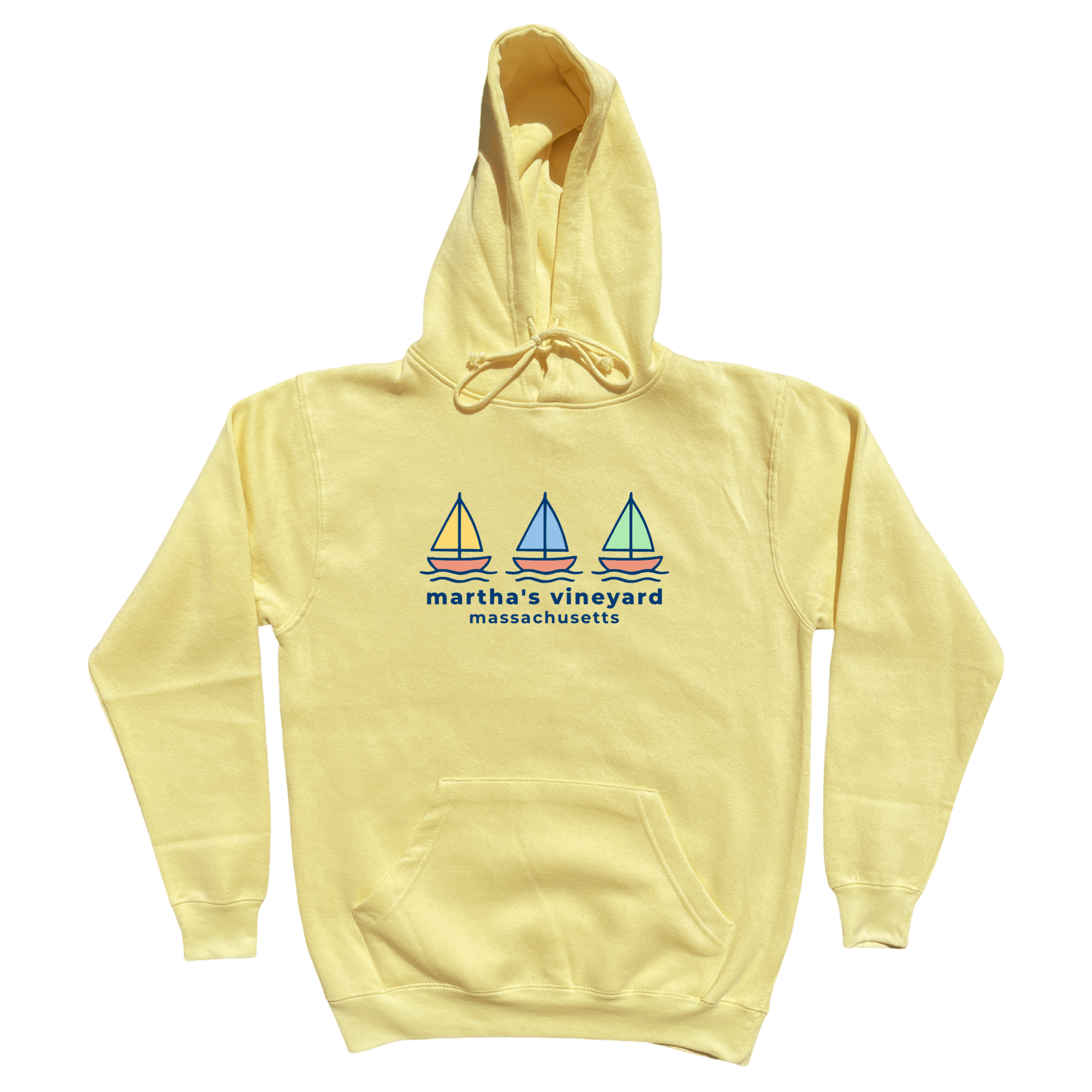 Cape Cod Clothing Company Martha's Vineyard Summer Sails Midweight Hoodie