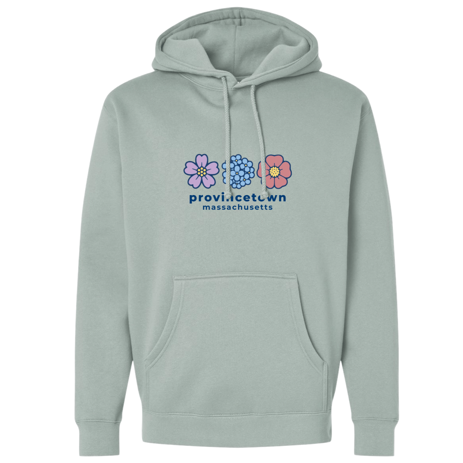 Cape Cod Clothing Company Provincetown Summer Bloom Midweight Hoodie